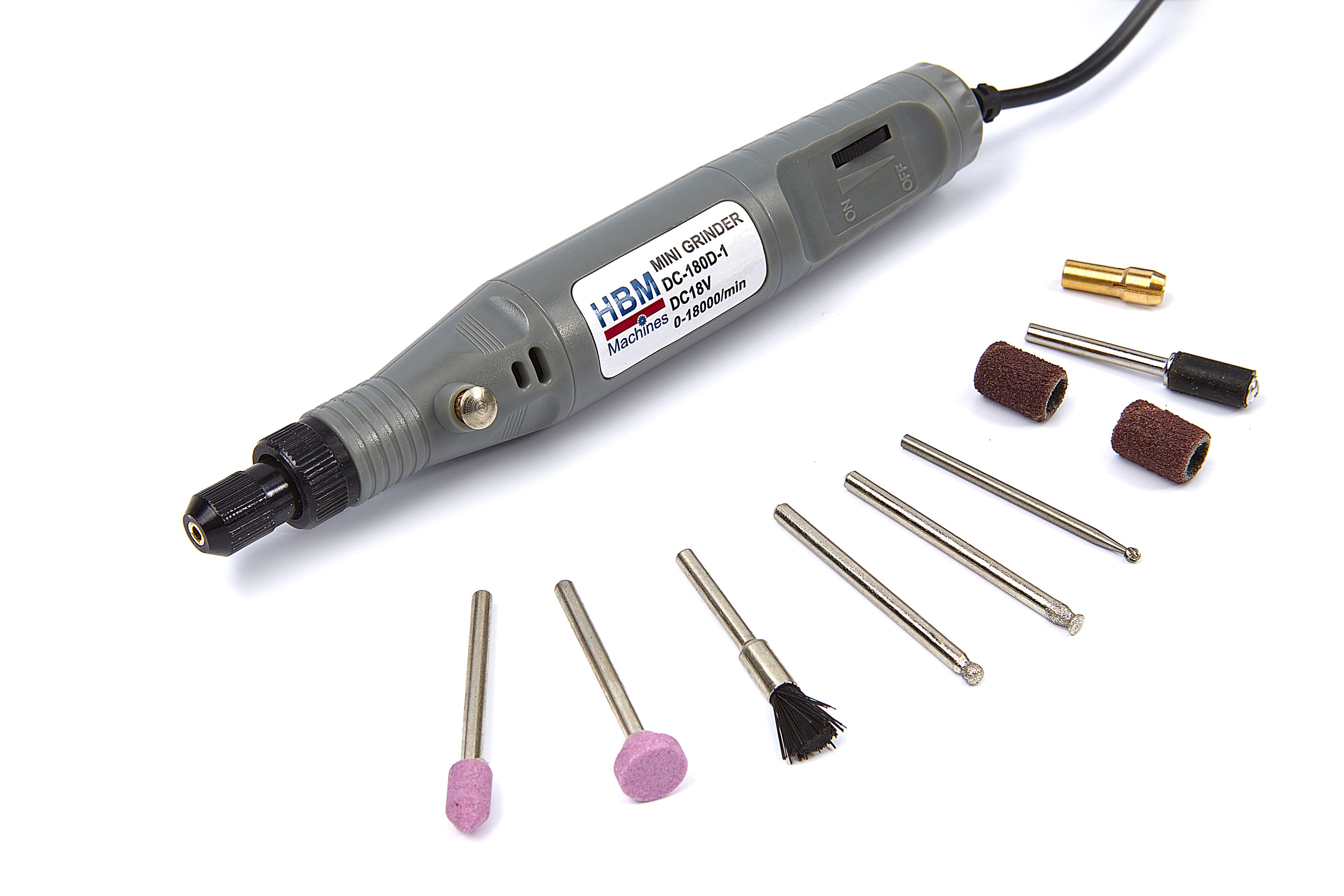 HBM Variabel Graveerapparaat / Multitool inclusief 10 accessoires