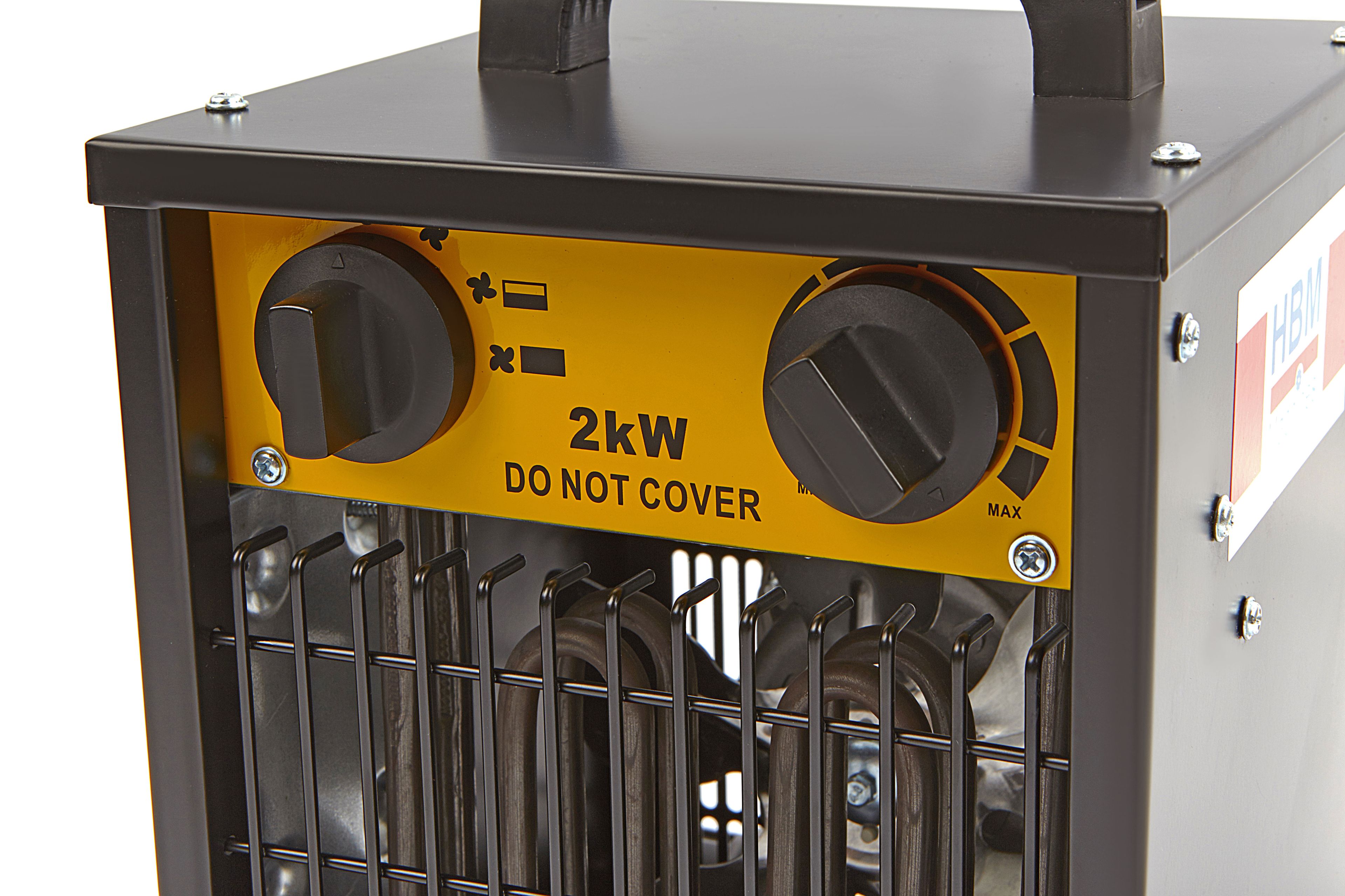 Calefactor eléctrico profesional HBM de 2000 vatios Image 4