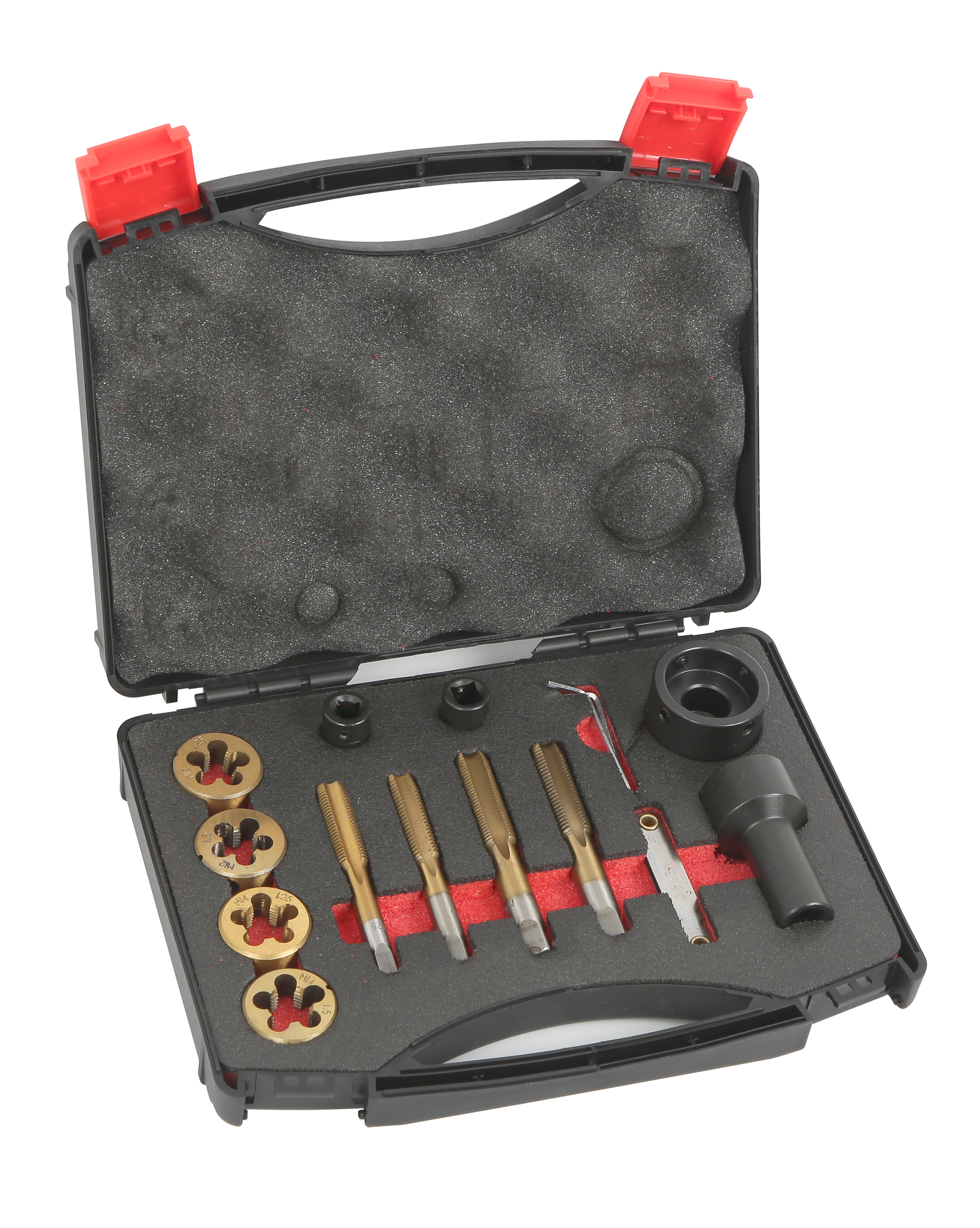 HBM Radbolzen-, Radmutter- und Radflansch-Gewindereparaturset, 14-teilig Image 2