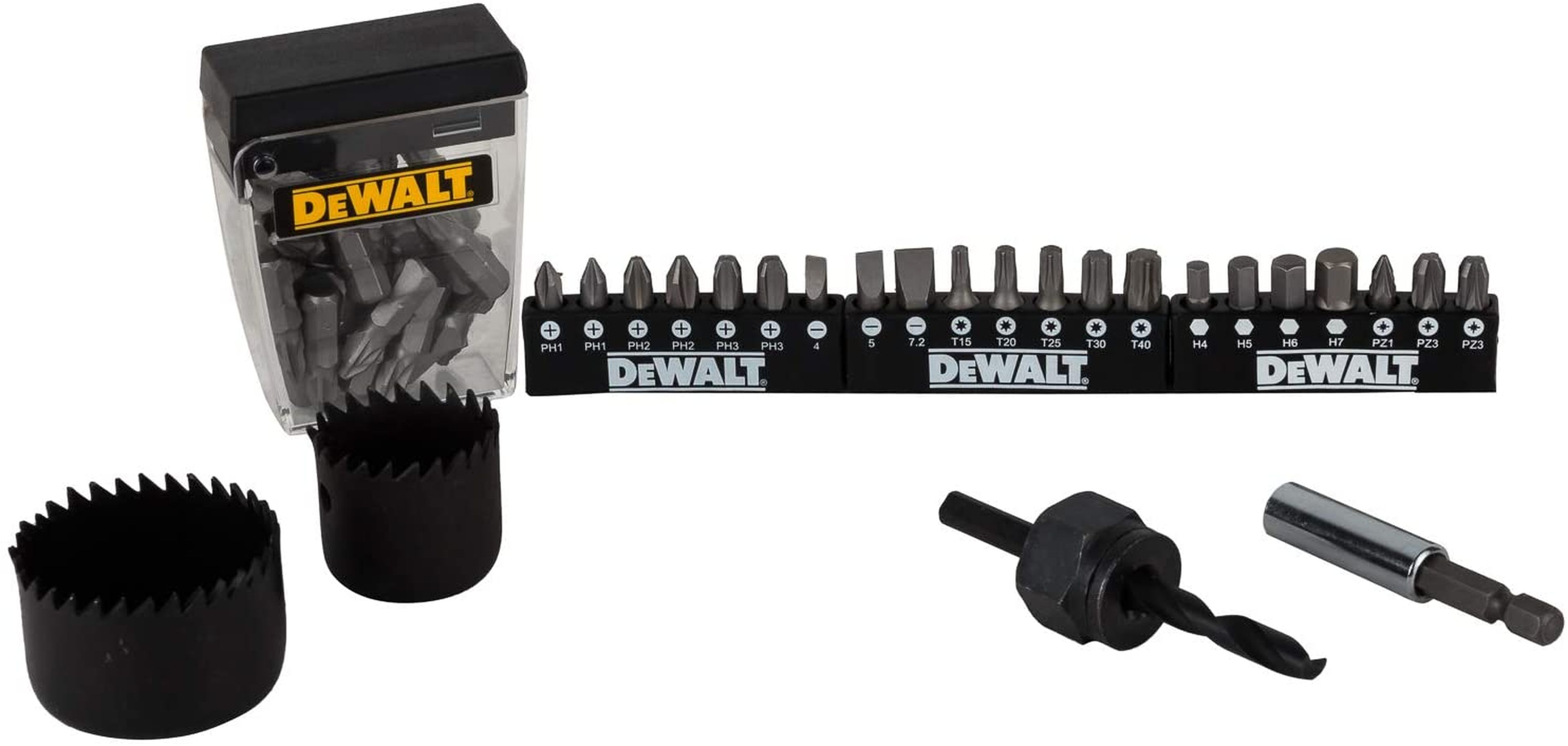 DeWalt - Kit d'accessoires de 100 pièces dans une mallette Image 3