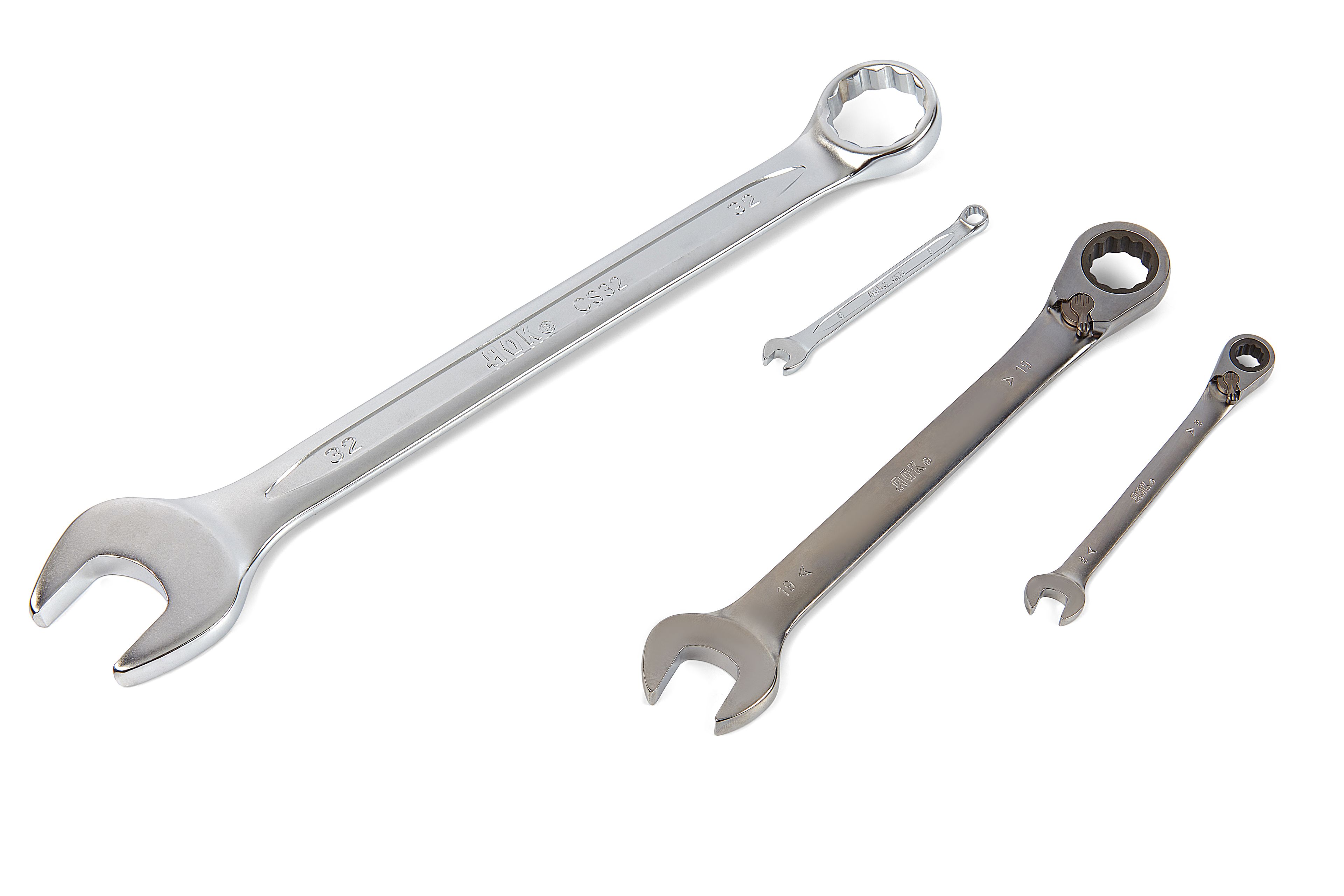 AOK Professionele 34 Delige Ring / Ratel / Steeksleutelset Foam Inlay Image 5