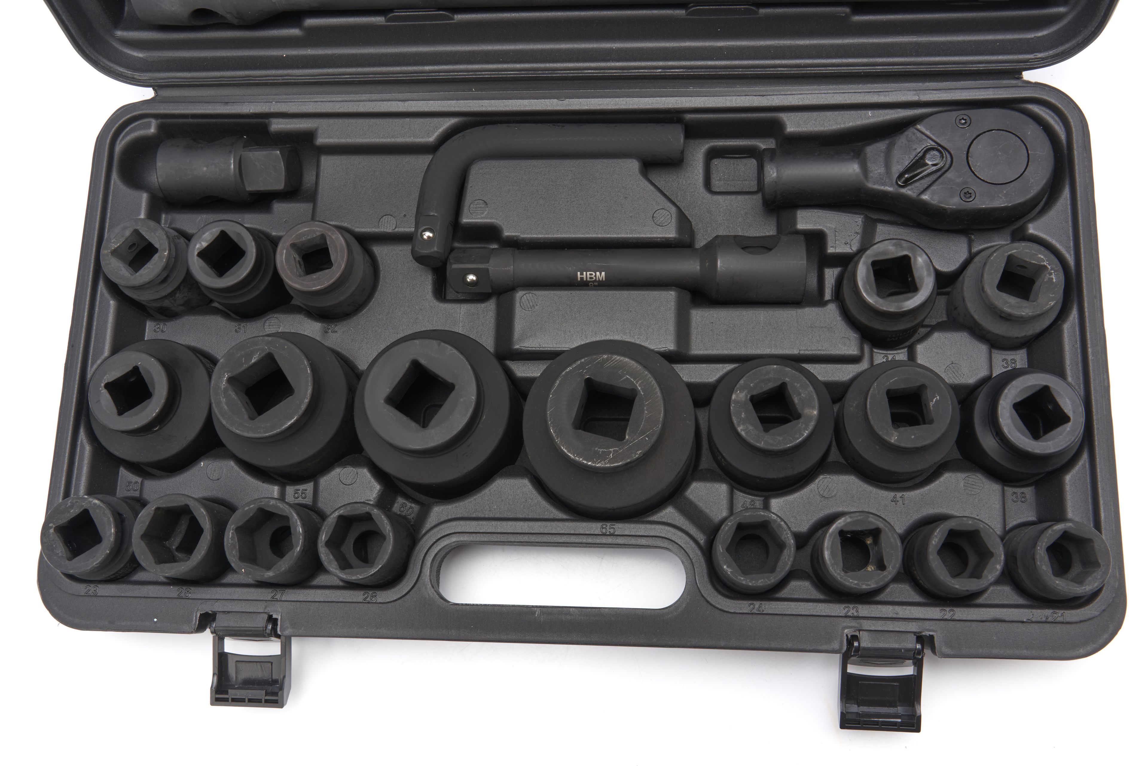 HBM krachtdoppenset 3/4 inch, 26-delig Image 2