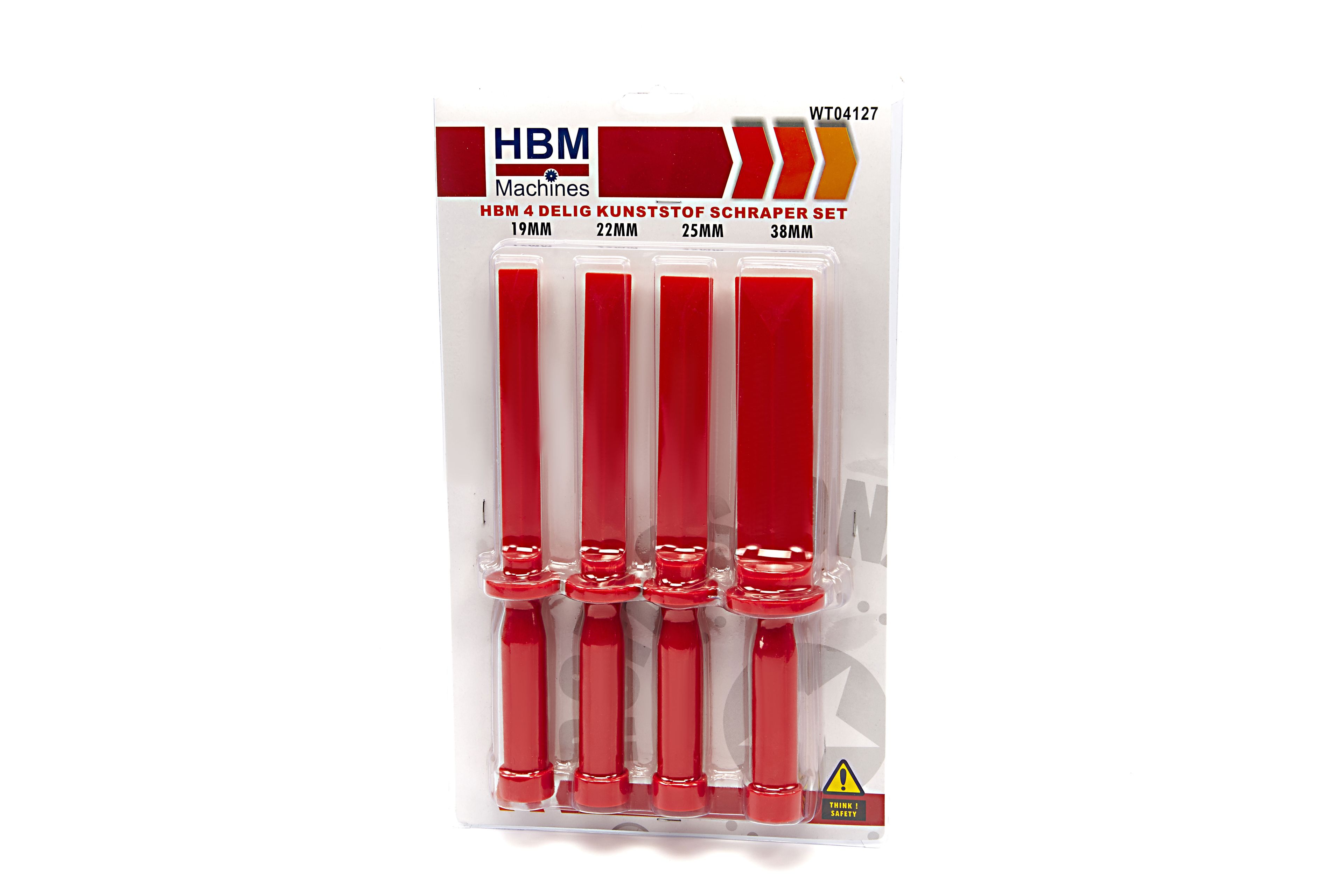 HBM 4-teiliges Kunststoff-Schaber-Set Image 2