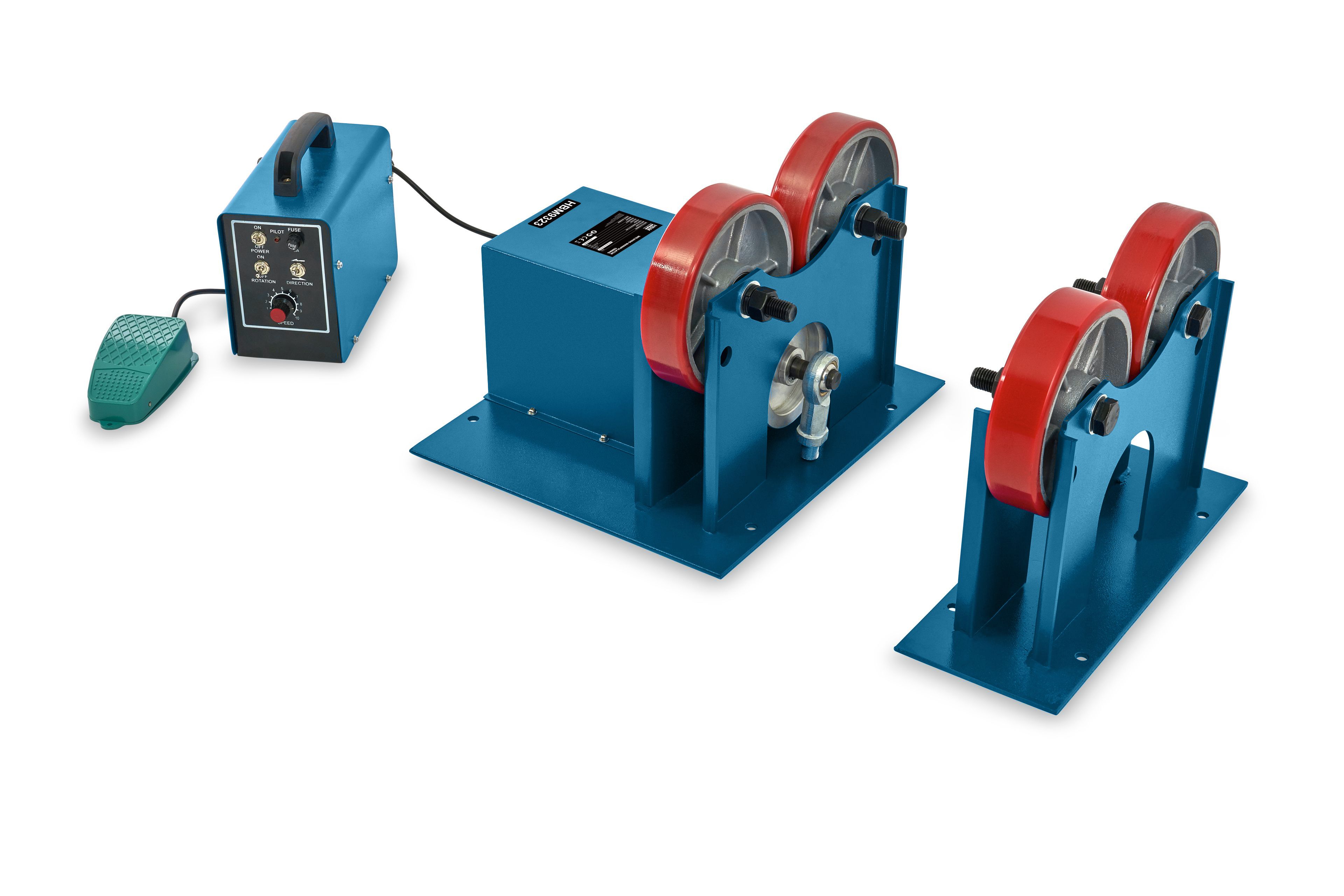 HBM Rack à rouleaux de soudage professionnel 1 000 kg