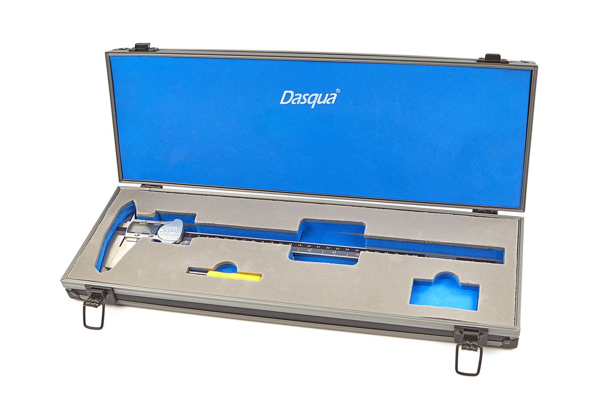 Dasqua IP54 - 300 mm Digitaler Messschieber mit Edelstahl-Gehäuse