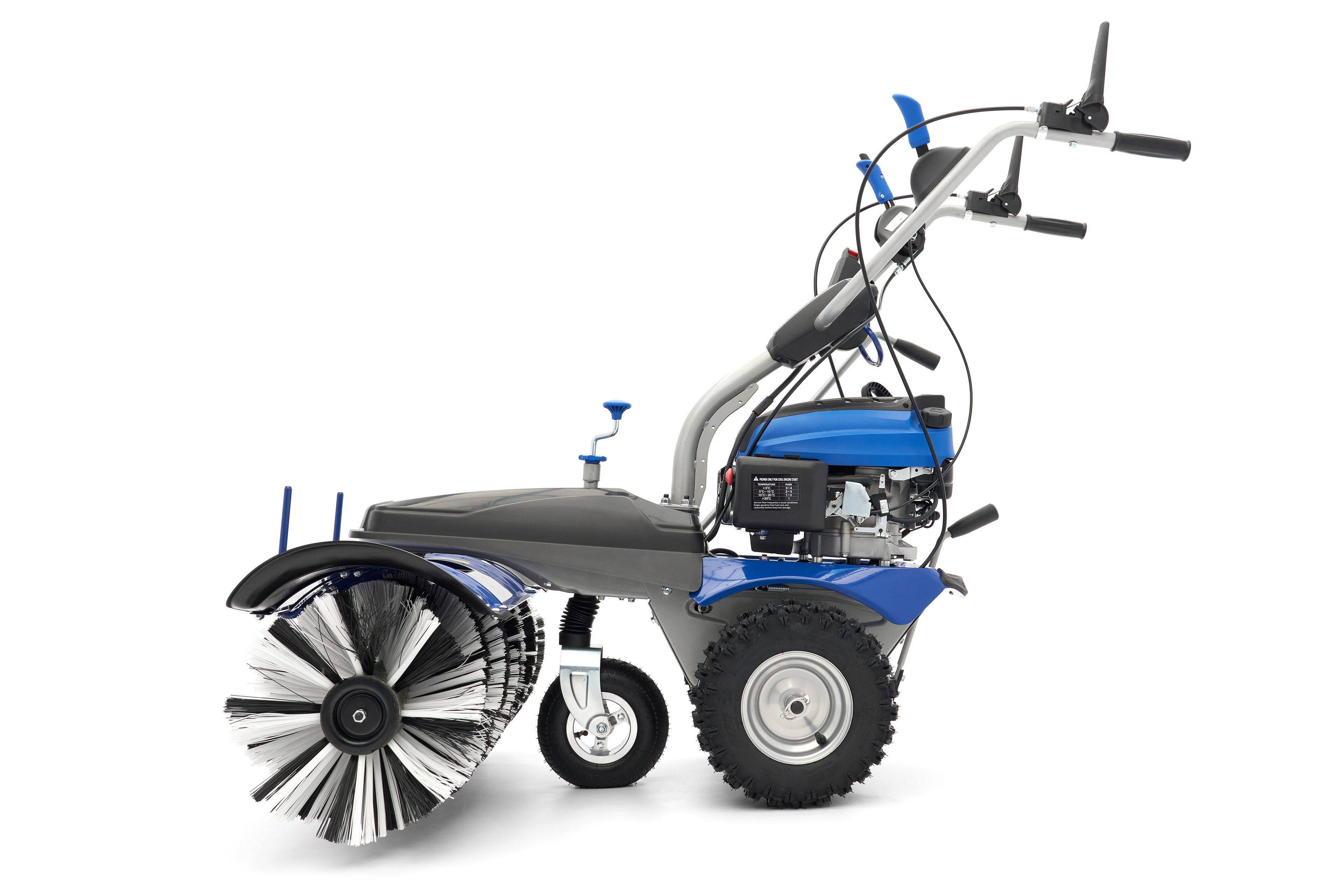 HBM Professionele 100 cm Veegmachine / Borstelmachine 173 cc - 5.5 PK Image 3