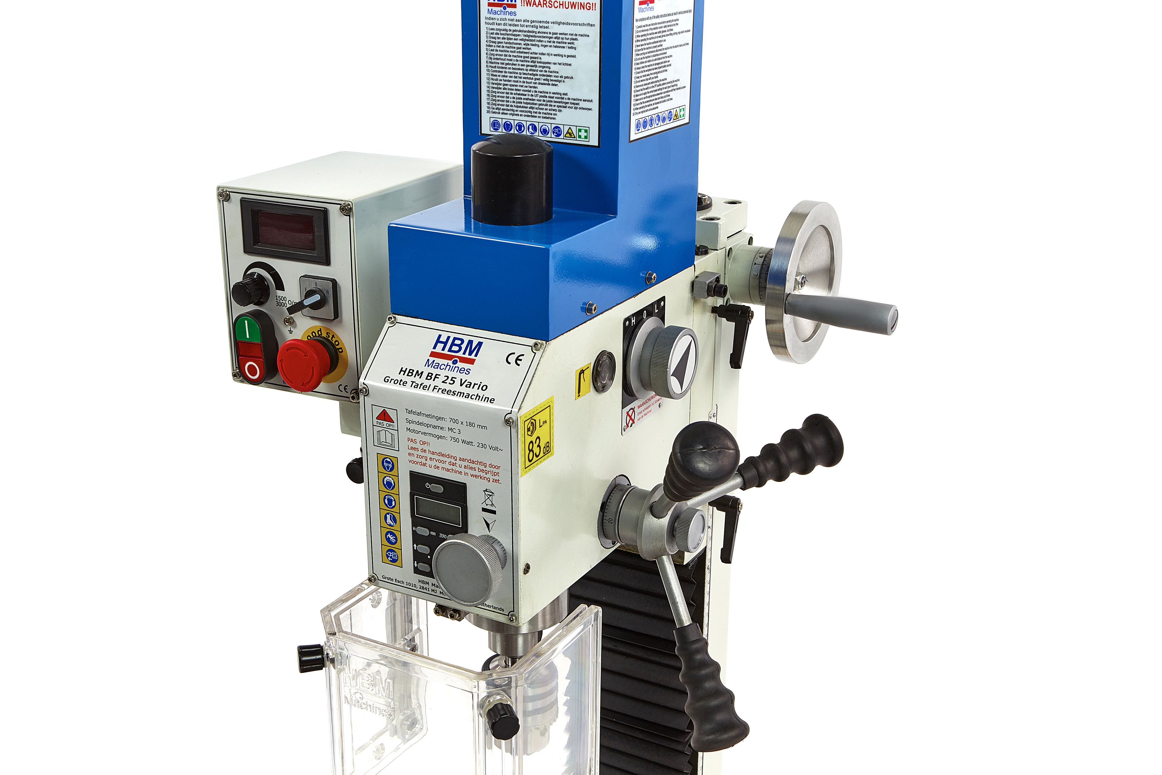 HBM fraiseuse BF 25 grande table Image 4