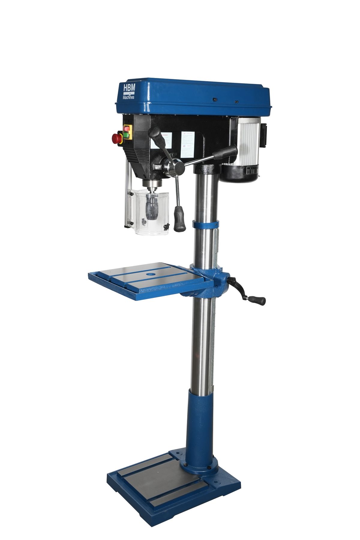 HBM Modelo de piso de perforación de columna profesional de 32 mm - 400 voltios