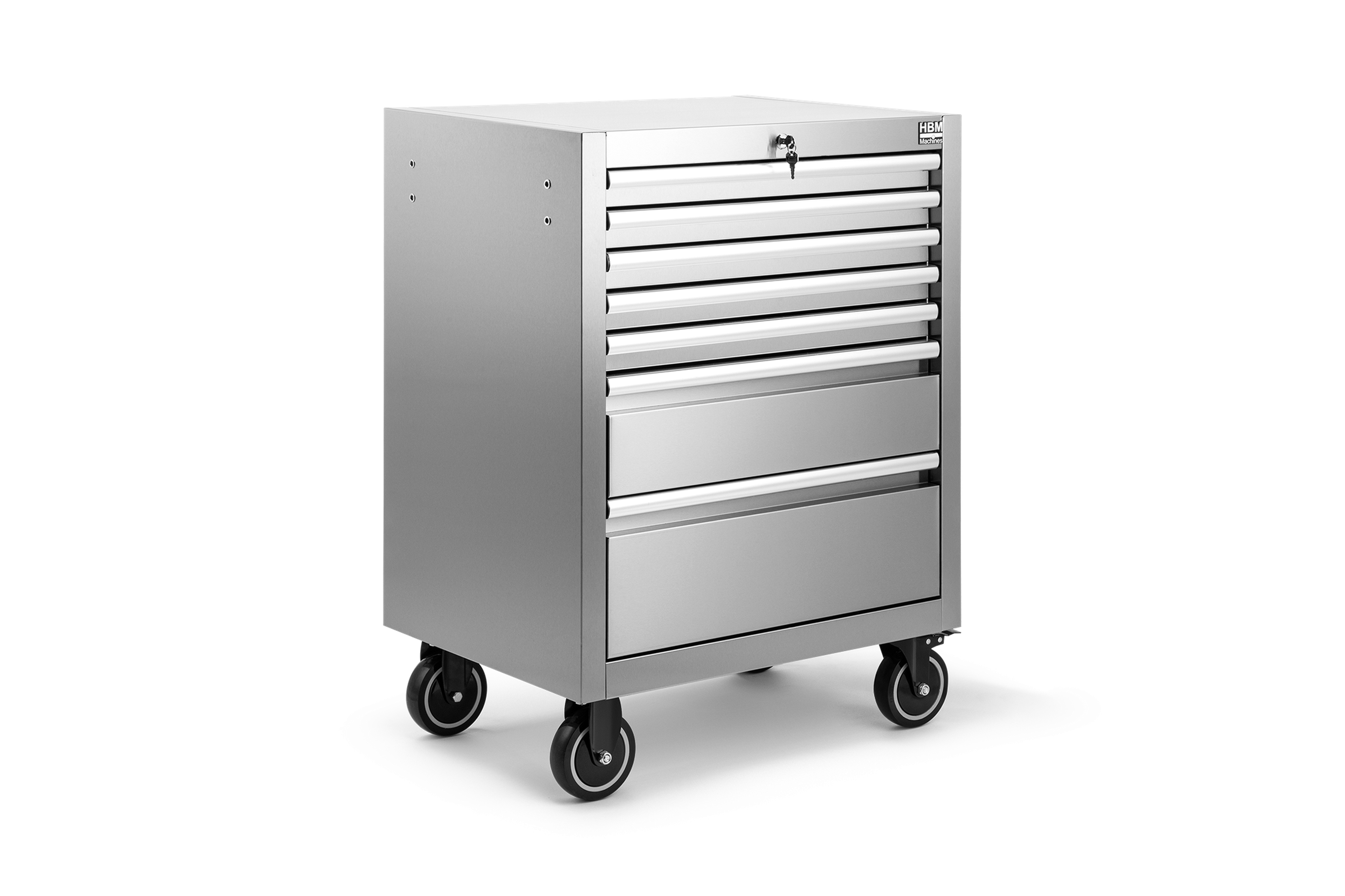 HBM Werkzeugwagen 7 Schubladen Edelstahl Image 2