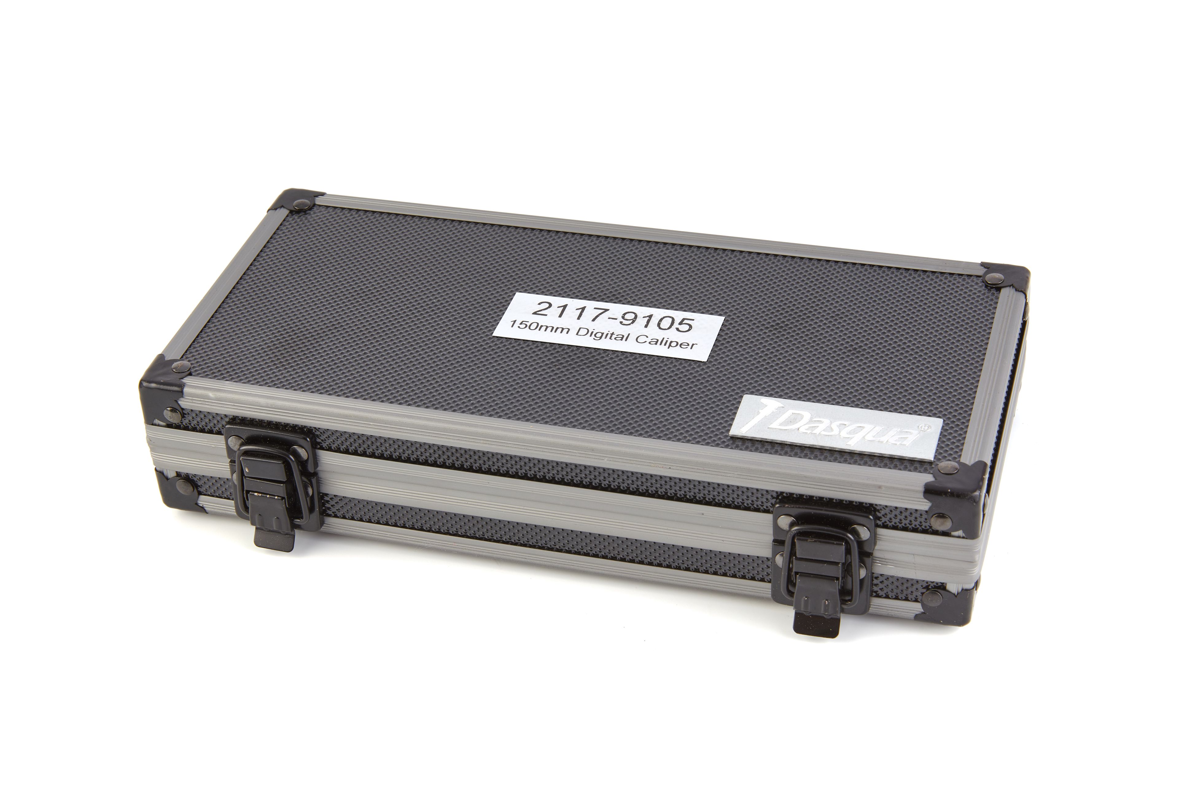 Calibro Digitale Professionale Dasqua IP 54 150 mm con Grande Schermo e Involucro Metallico Image 6