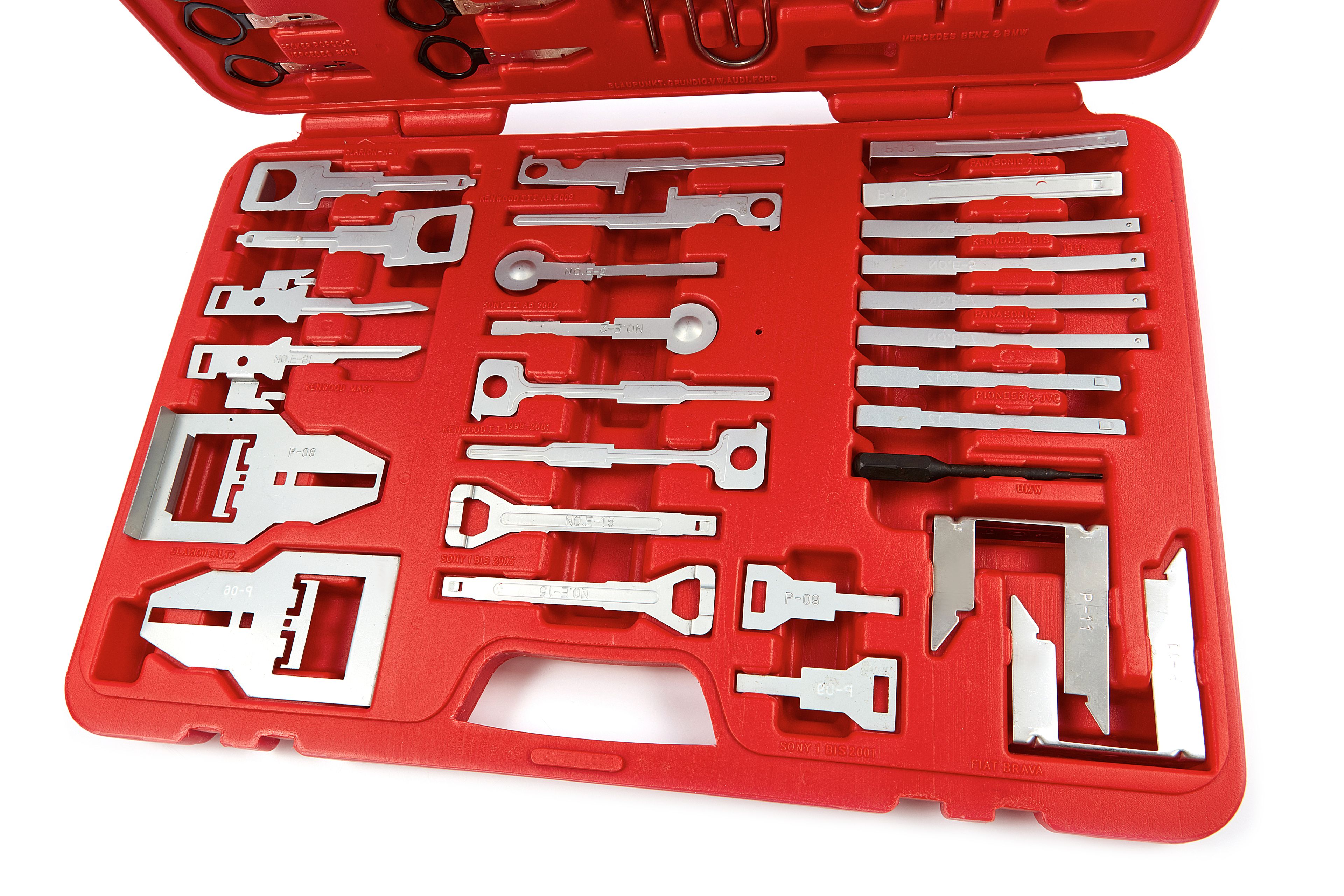 HBM Kit d'installation et de démontage 52 pièces pour radio et navigation Image 2