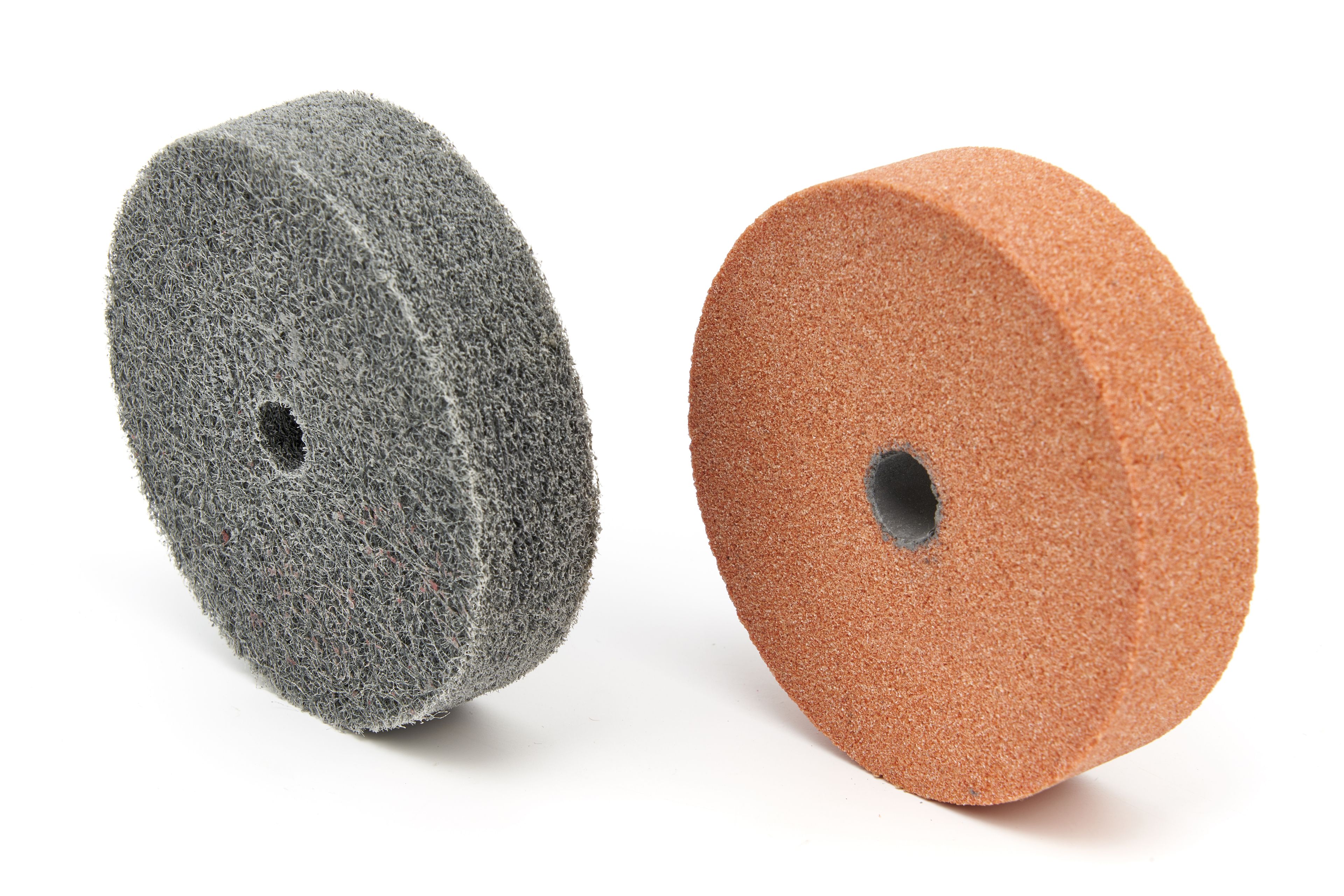 Disco di rettifica e disco di lucidatura per l'HBM 75 mm. Macchina per rettifica e lucidatura con albero flessibile