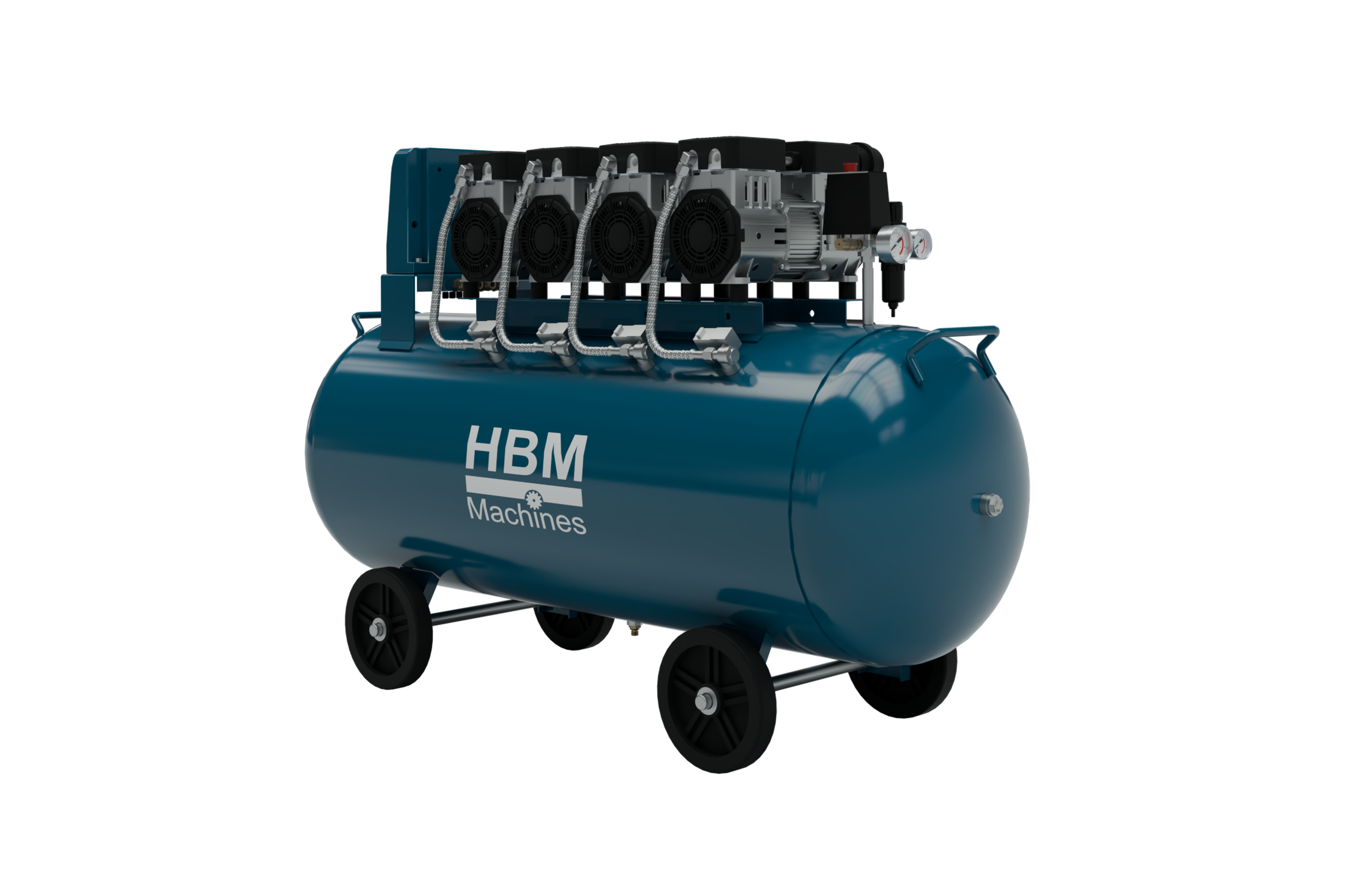 HBM compressore low noise, 4 HP, 200 litri