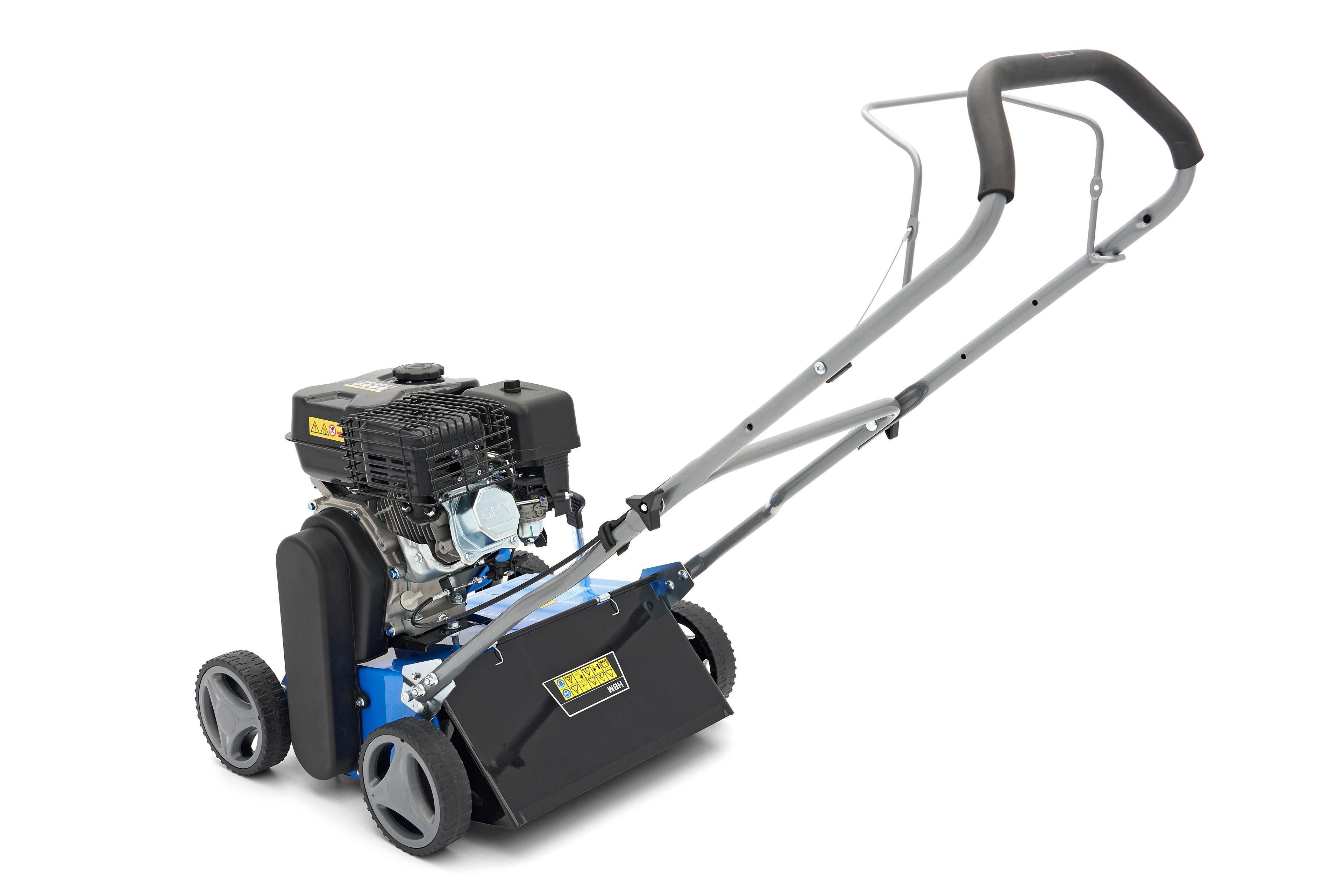 HBM Profi Benzin 208 cc / 4 takt Vertikutierer 400 mm mit 18 Messern Image 5