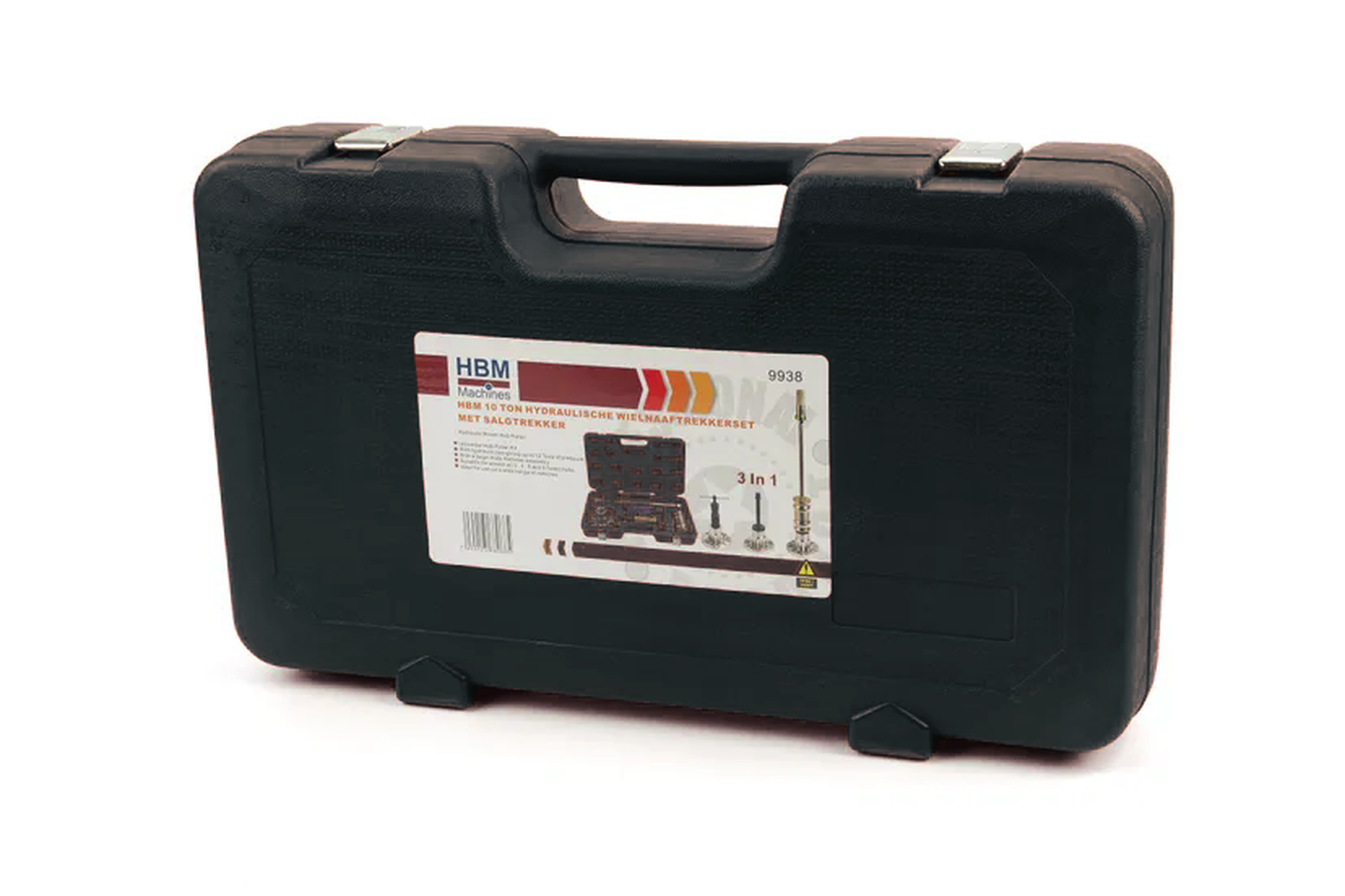 Conjunto de extractor hidráulico de cubo de rueda HBM de 10 toneladas con extractor de salg Image 10