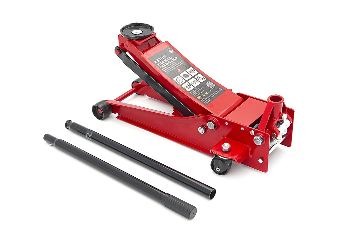 HBM 2,5 Ton Extra Lage Heavy Duty Garagekrik 80 � 508 mm.