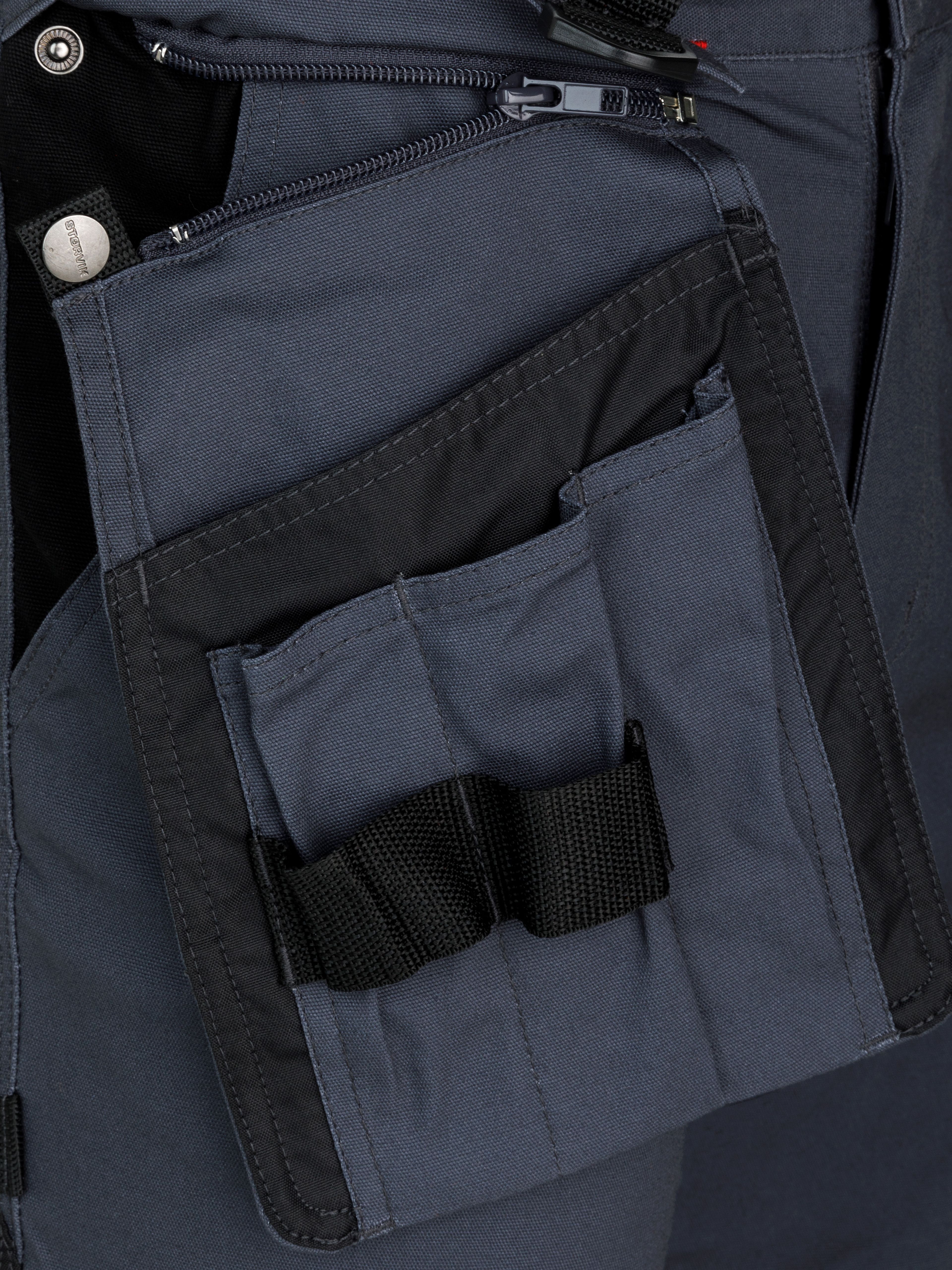 Storvik Tim pantalon de travail stretch anthracite XS Image 5