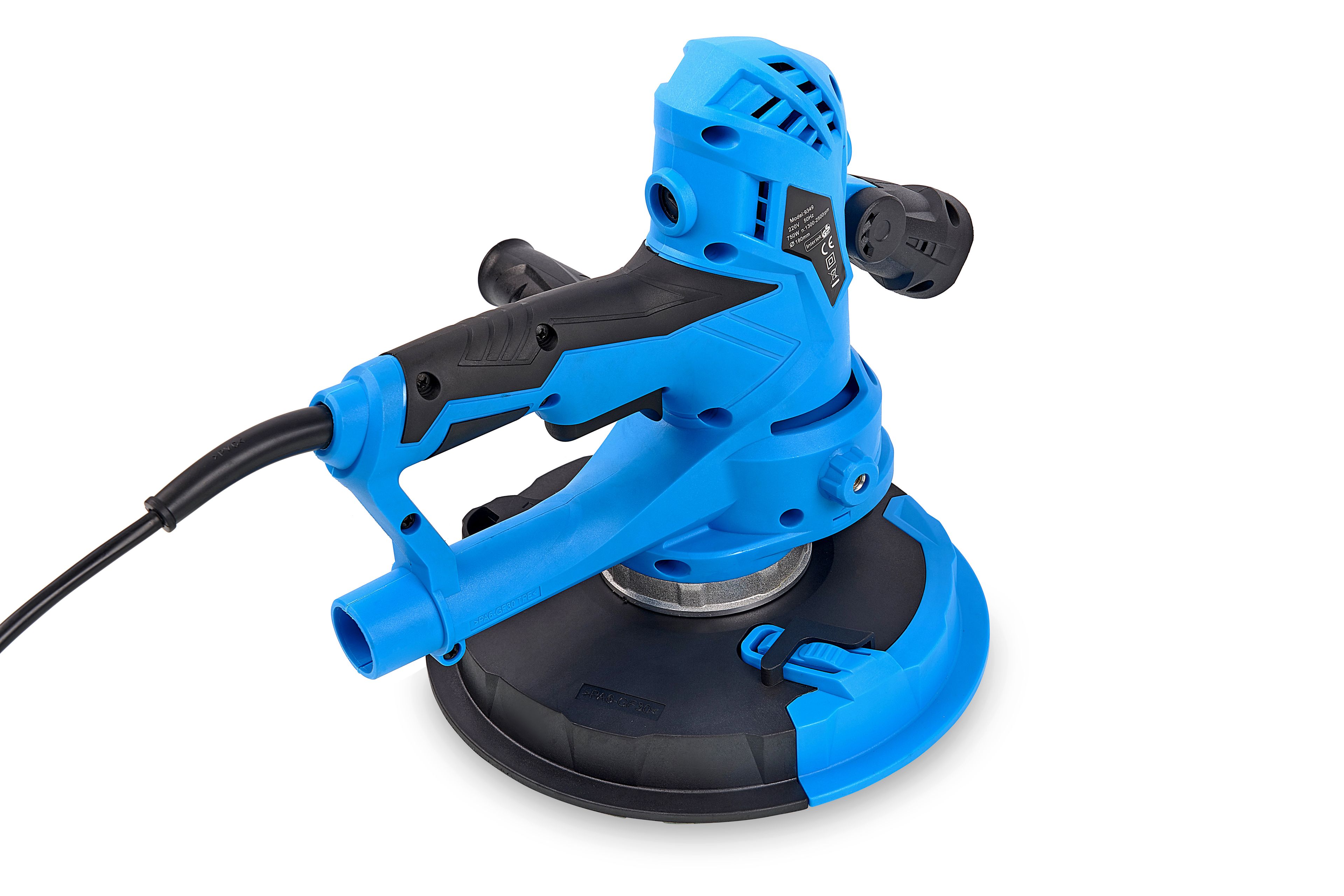 HBM Levigatrice per pareti e soffitti da 180 mm - 750 Watt con lampada a LED Image 6