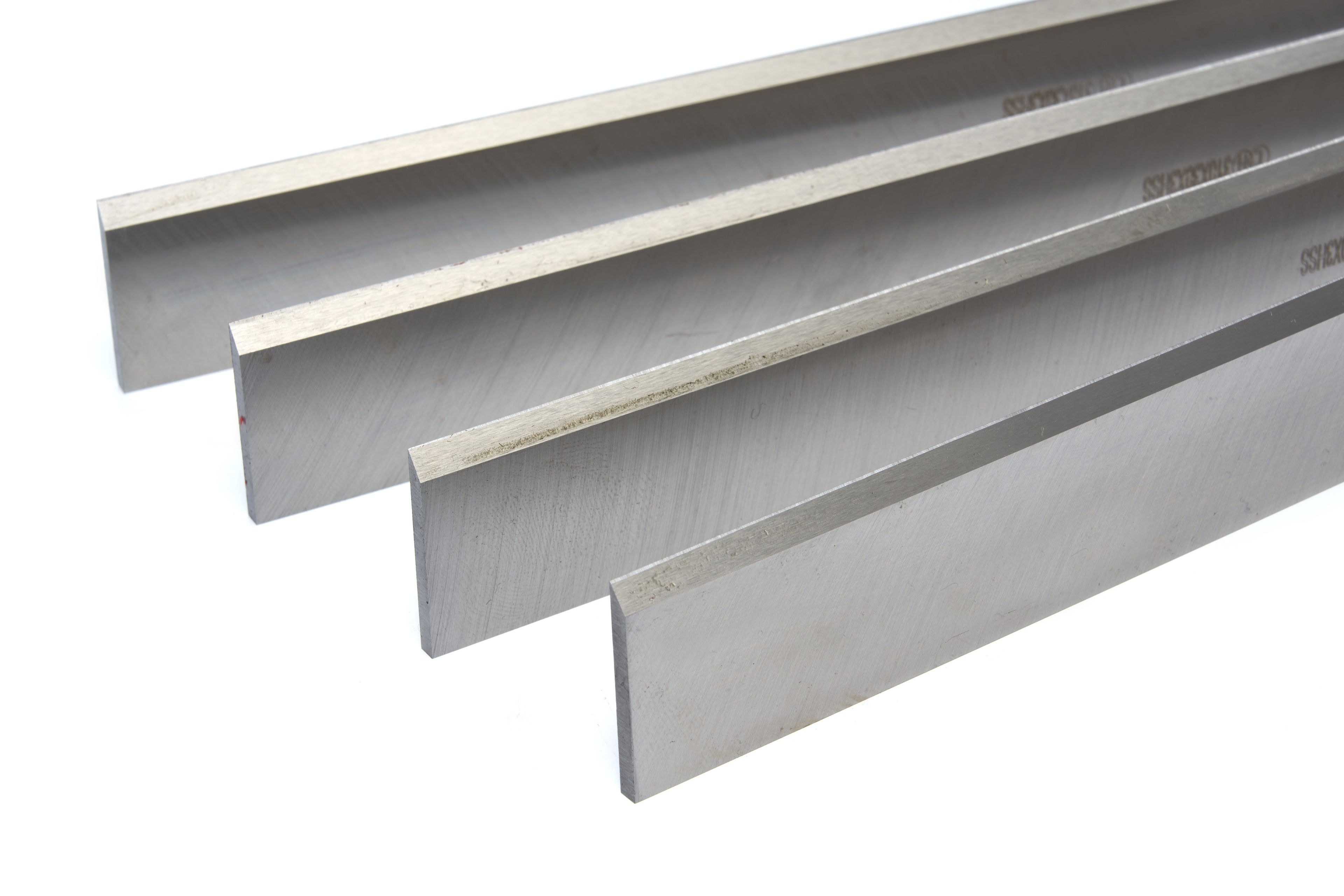 Jeu de fers de rabot HBM, 4 pièces, pour machine à bois 5 en 1, 12 pouces Image 2