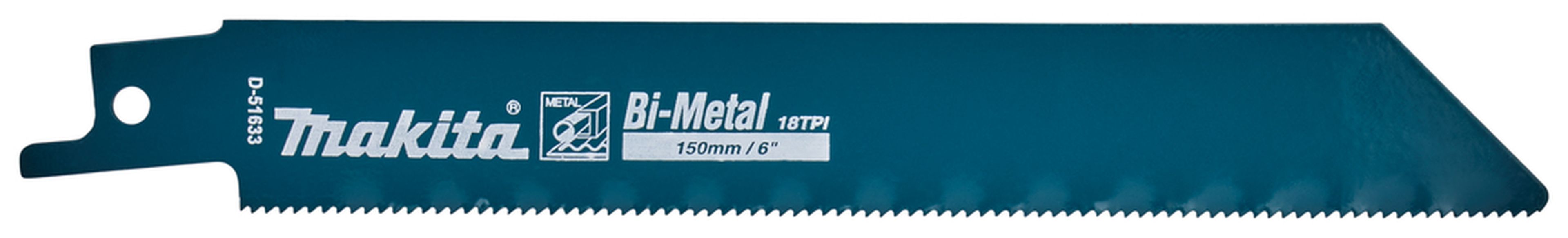 Makita Coffret Lames de Scie Sabre 6 pièces D-53051 Image 6