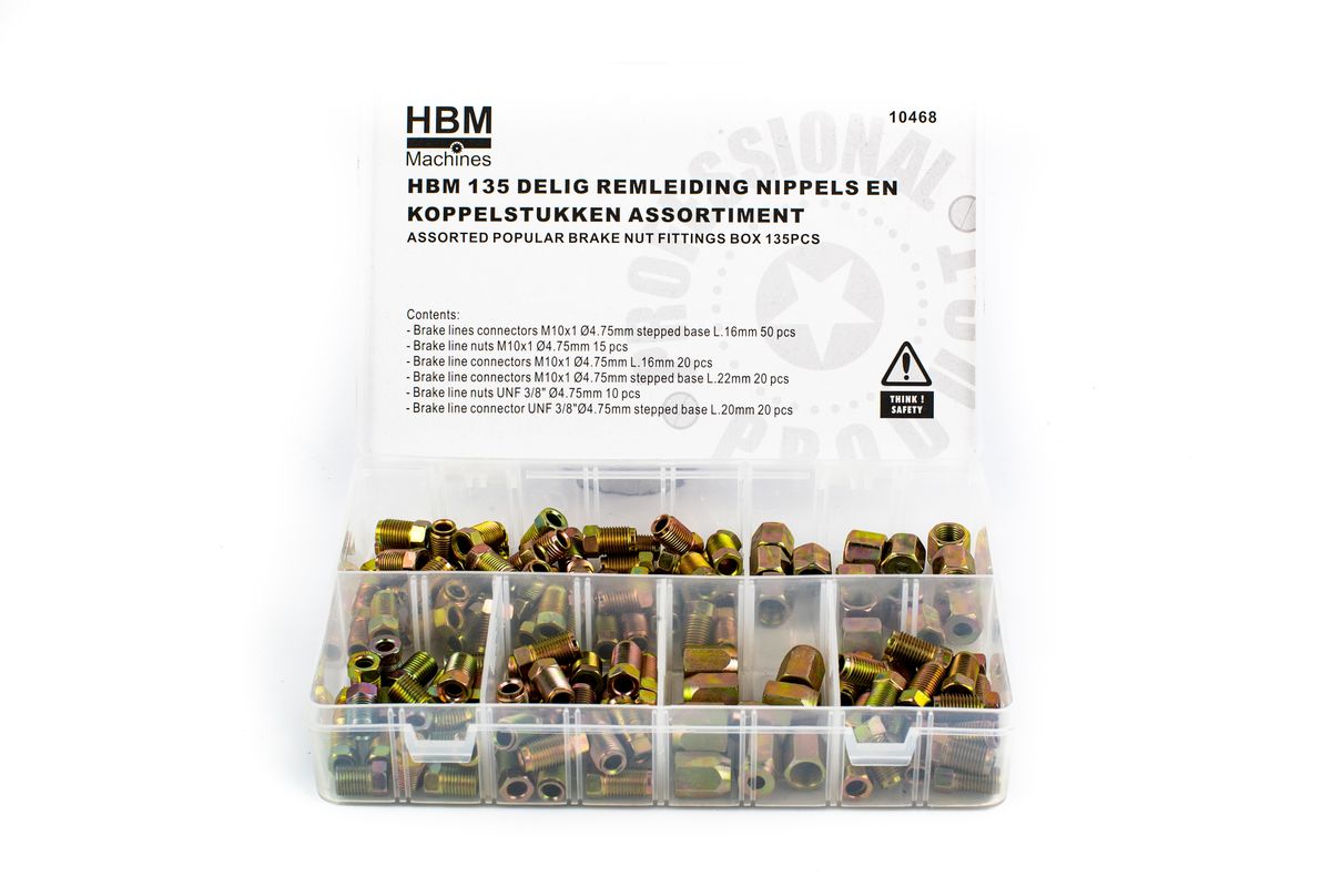 Conjunto de Niples y Conectores de Línea de Freno HBM 135 Delig