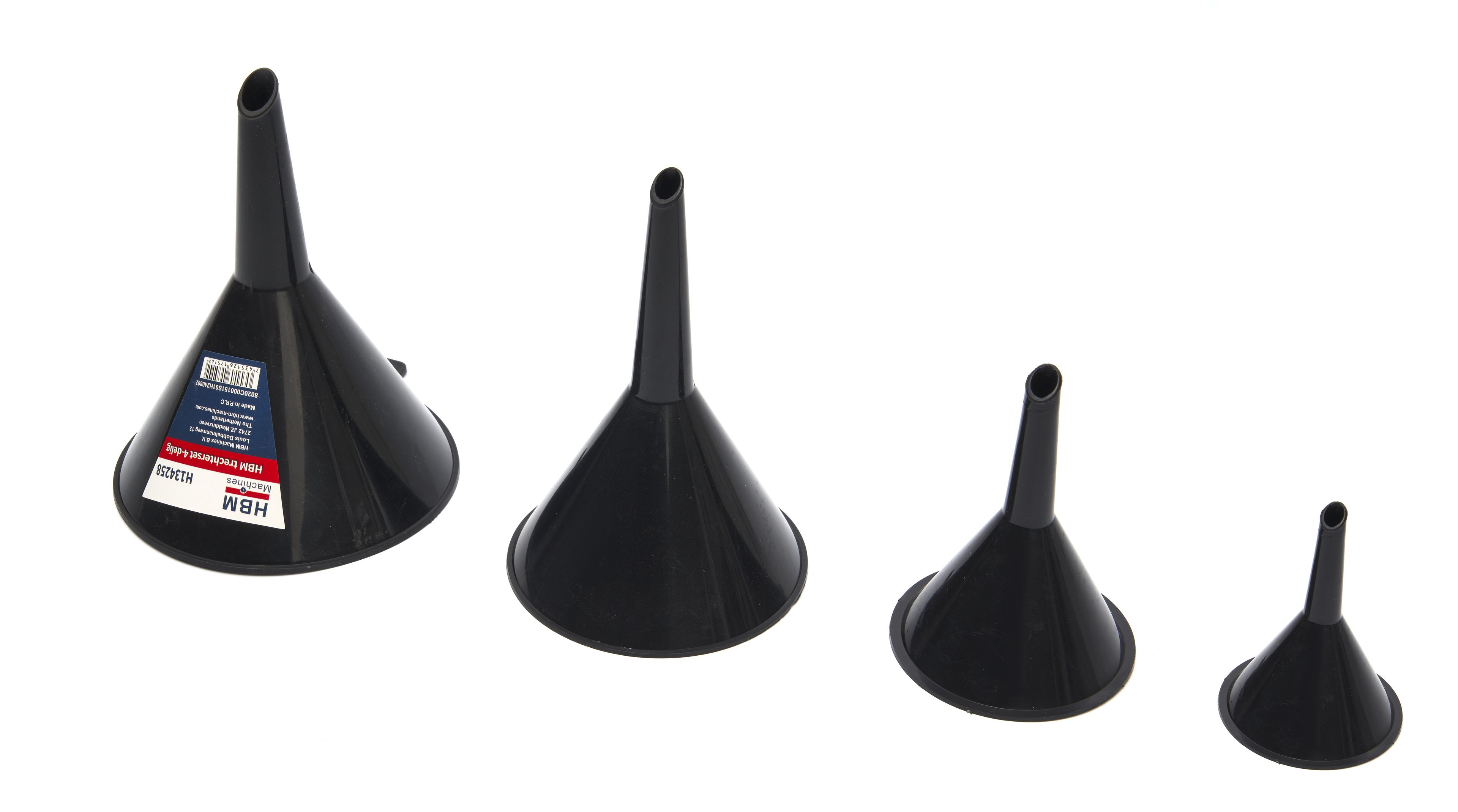 HBM trechterset 4 delig