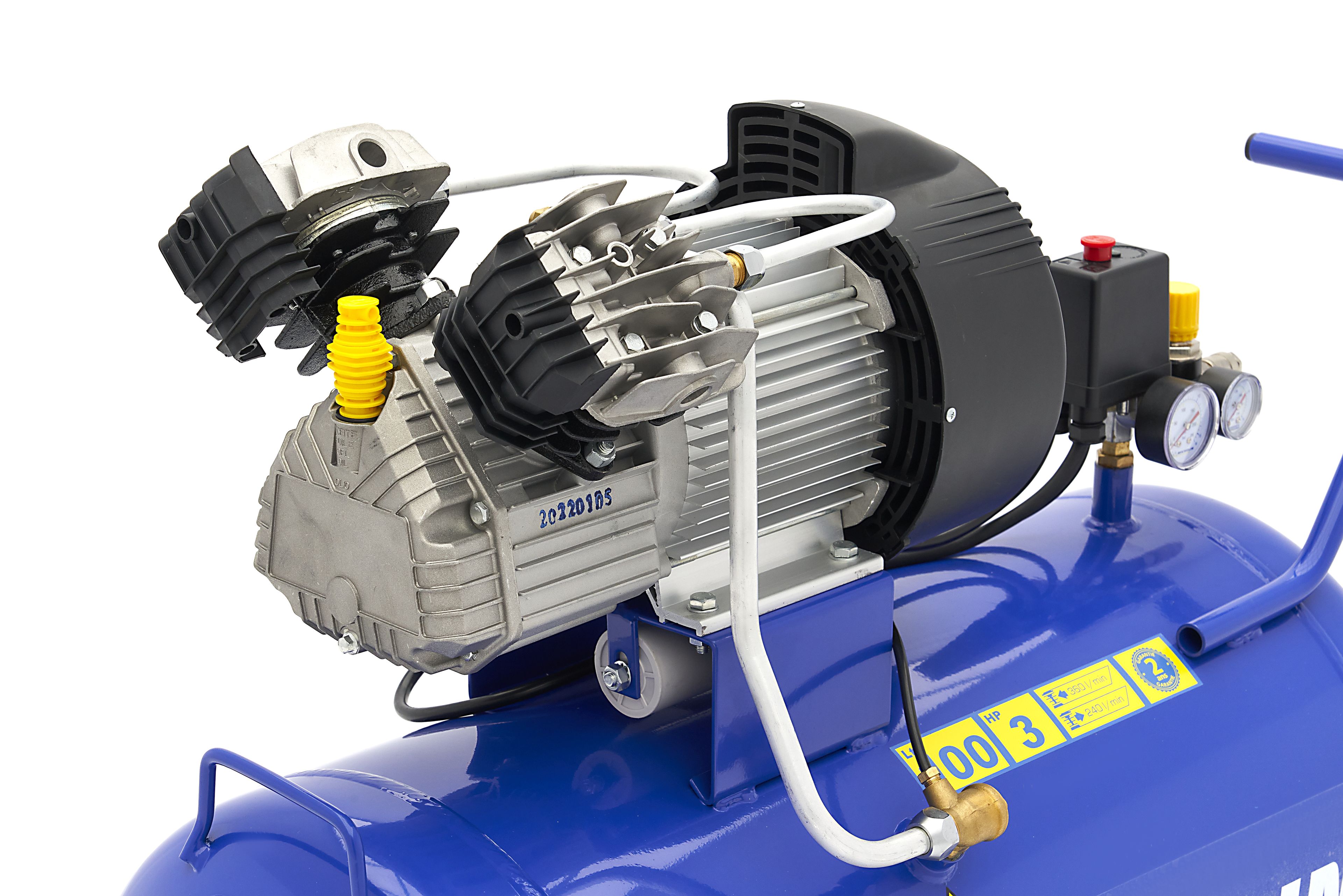 Michelin Kompressor 100 Liter 3 PS - 230 Volt 1129102951 Image 9