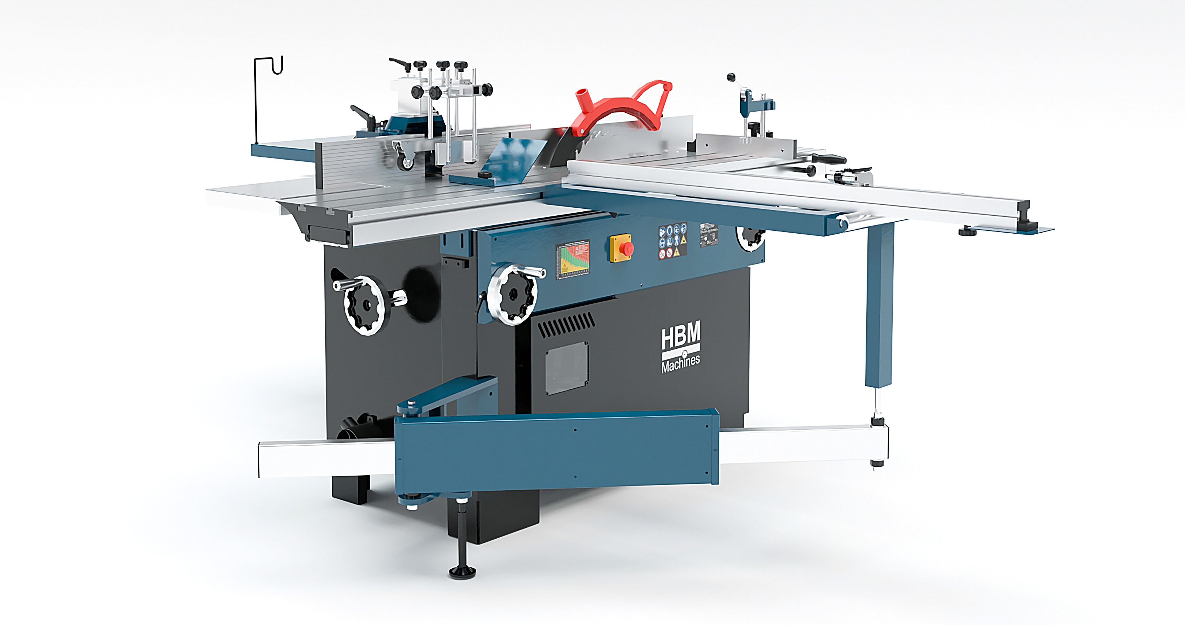 HBM scie à panneau et machine de fraisage du bois 3000 watts Image 3