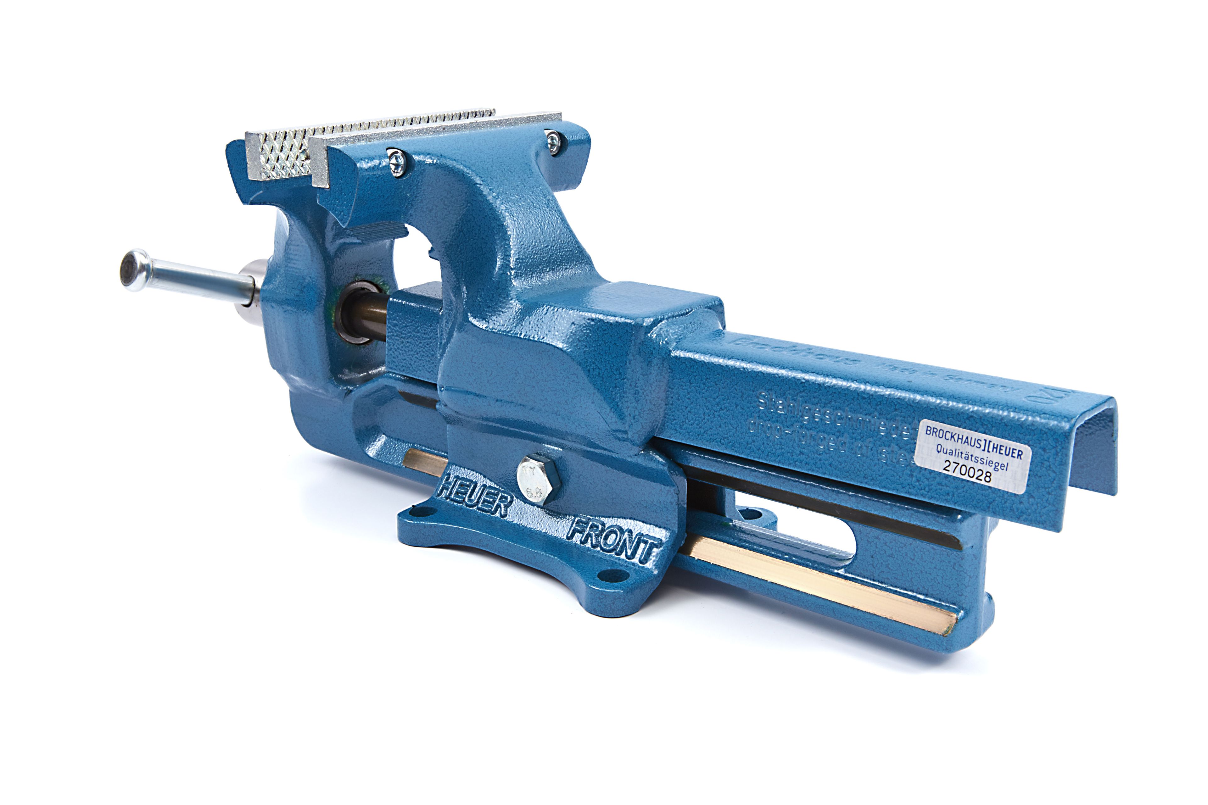 Heuer - Brockhaus-Schraubstöcke mit austauschbaren Backen