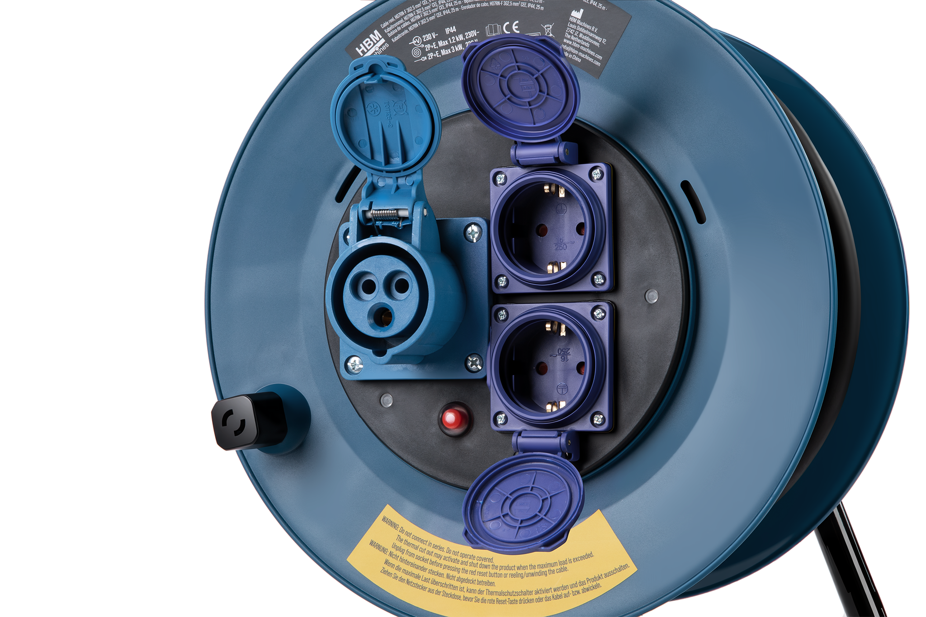 HBM Kabeltrommel H07RN-F 3G2.5 CEE | IP44 | 25 m Image 5