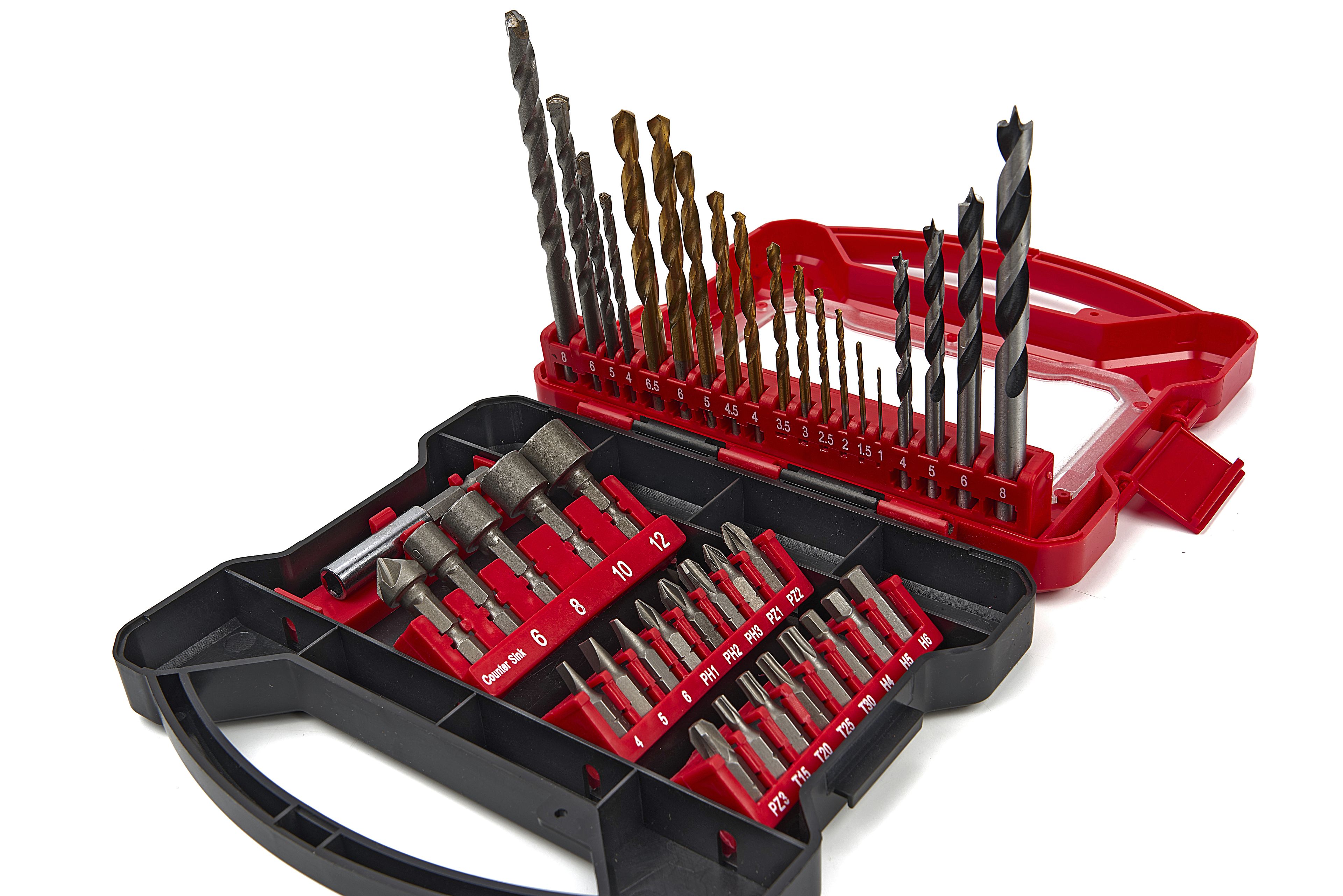 HBM 41 Delige Borenset, Bitset en Dopsleutelset Image 2