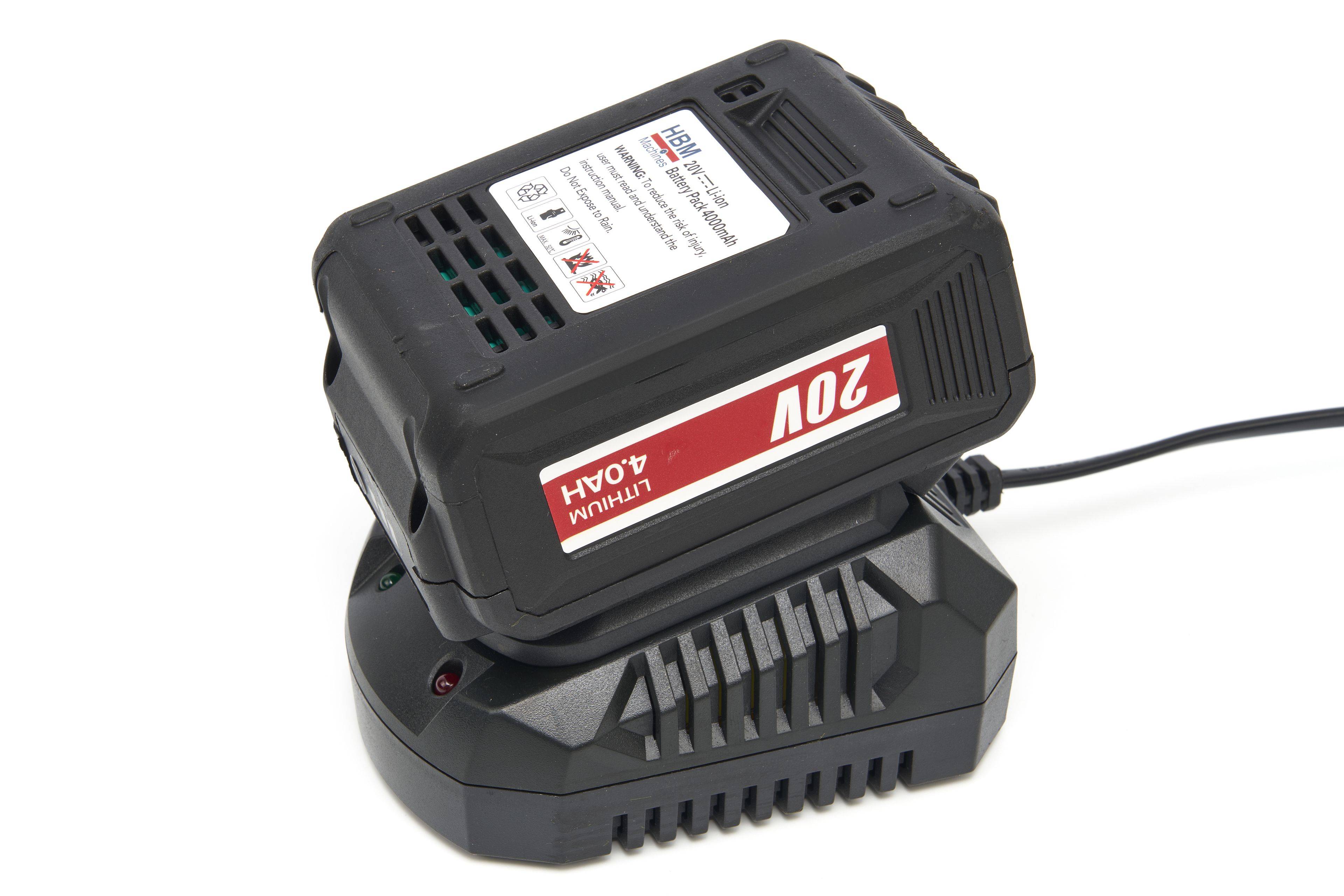 HBM Professionele 20 Volt 4,0AH Accuboormachine Met Klopfunctie Image 17