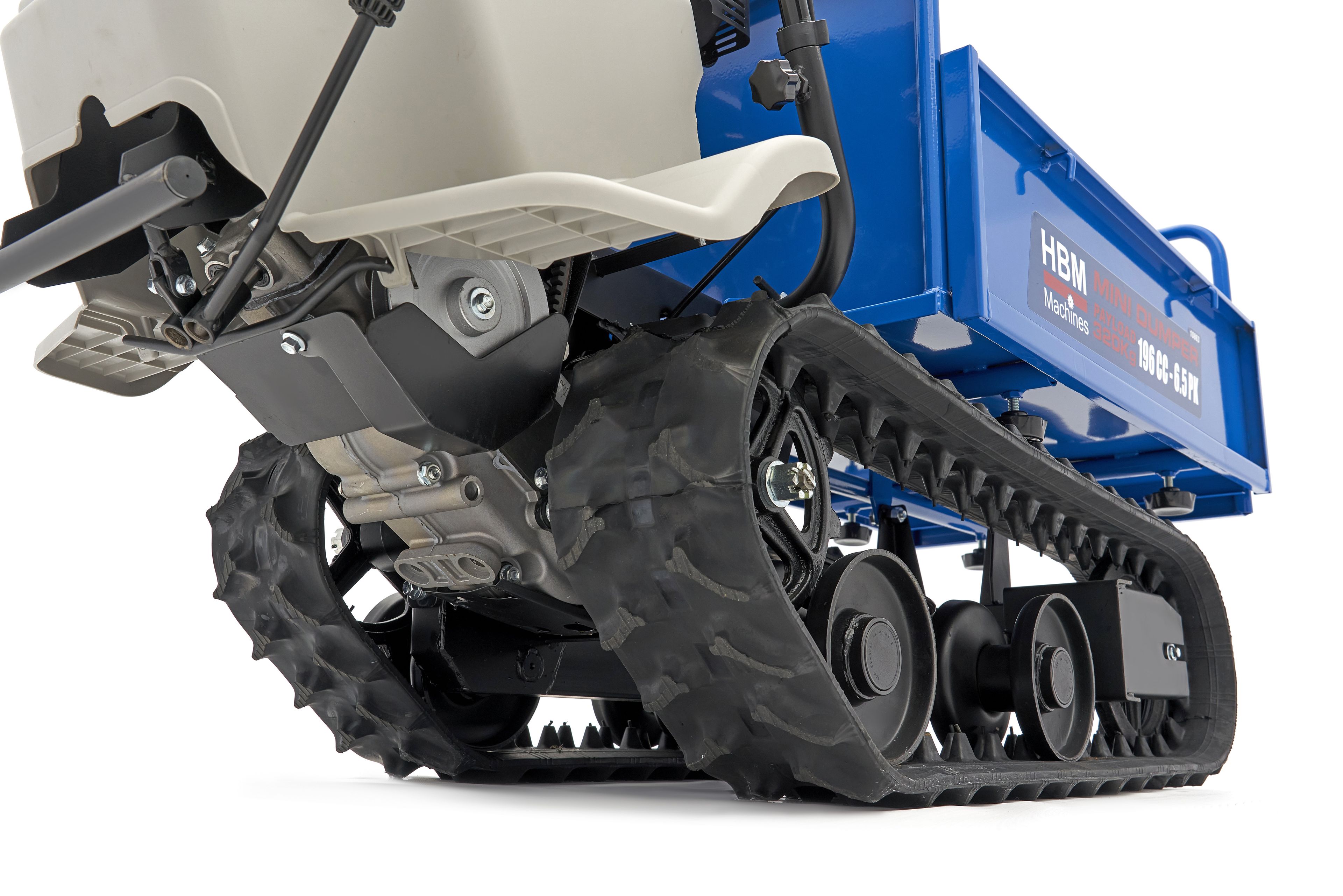 HBM Minidumper Professional 320 KG sobre orugas 196 cc - 6,5 CV Image 24