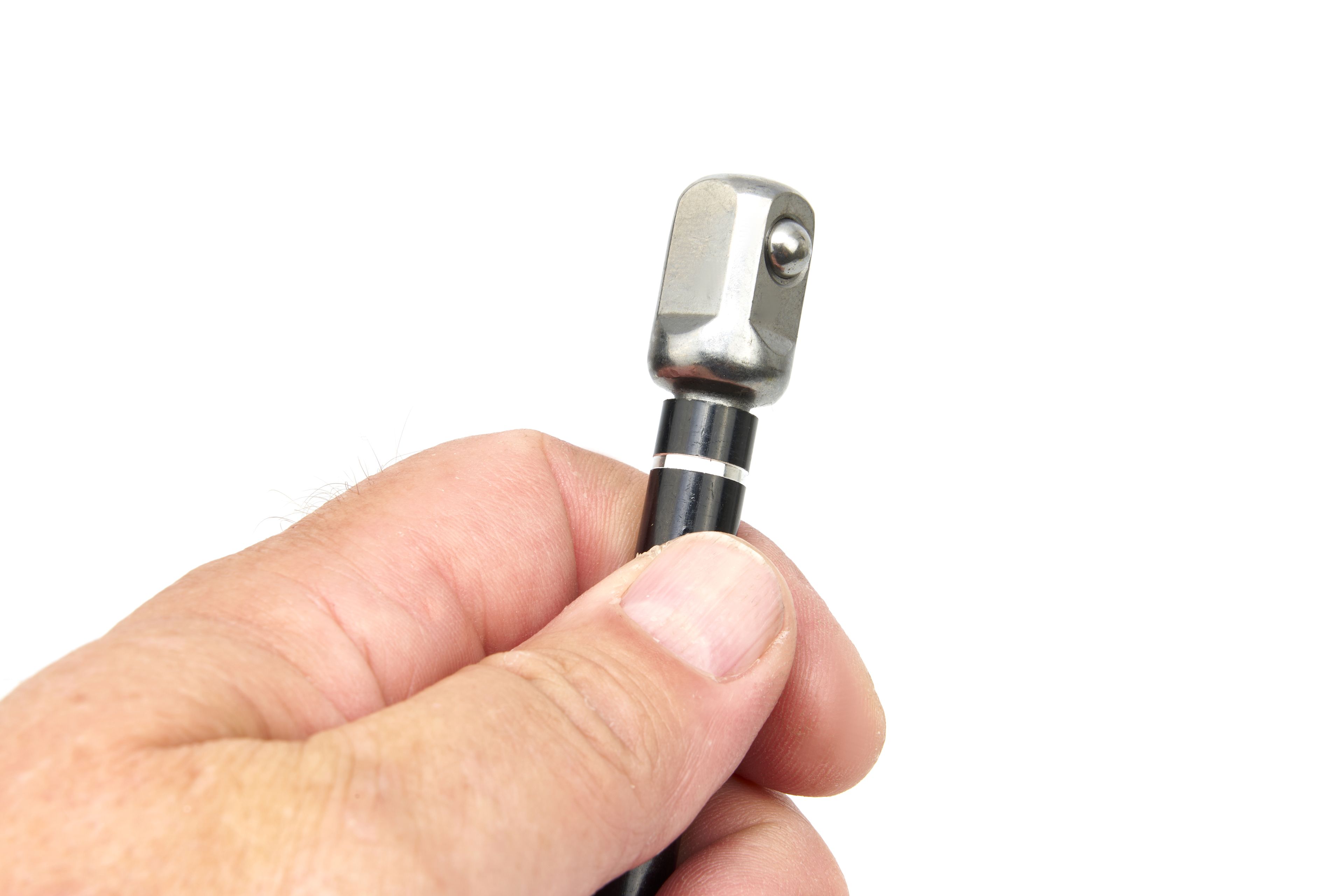 Conjunto de adaptadores de 6 piezas HBM Profesional - Bit - Socket con conexión HEX y mangos giratorios Image 4