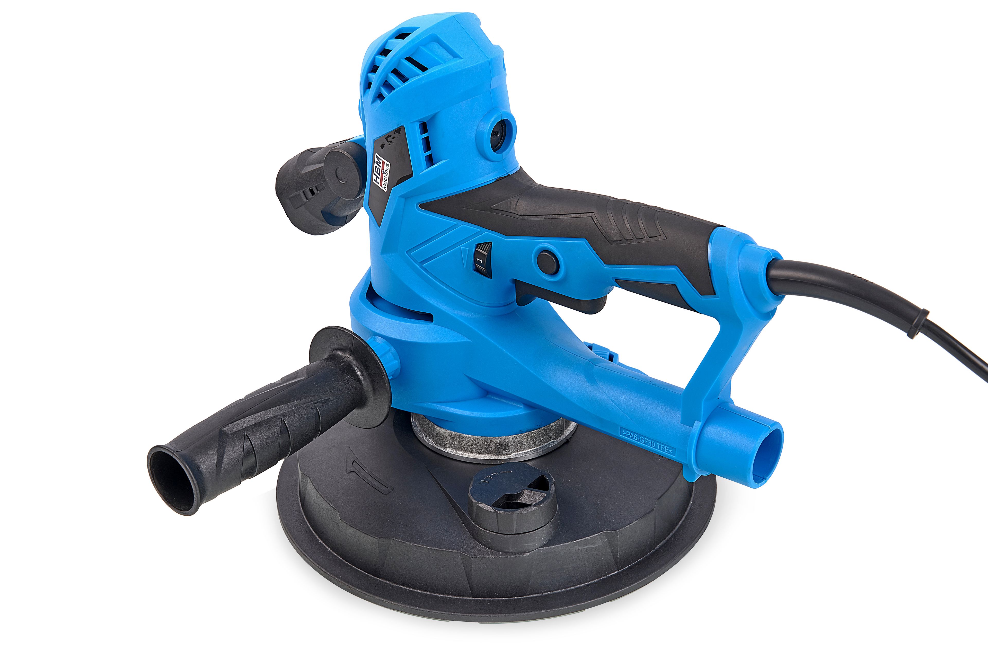 HBM Levigatrice per pareti e soffitti da 180 mm - 750 Watt con lampada a LED Image 5