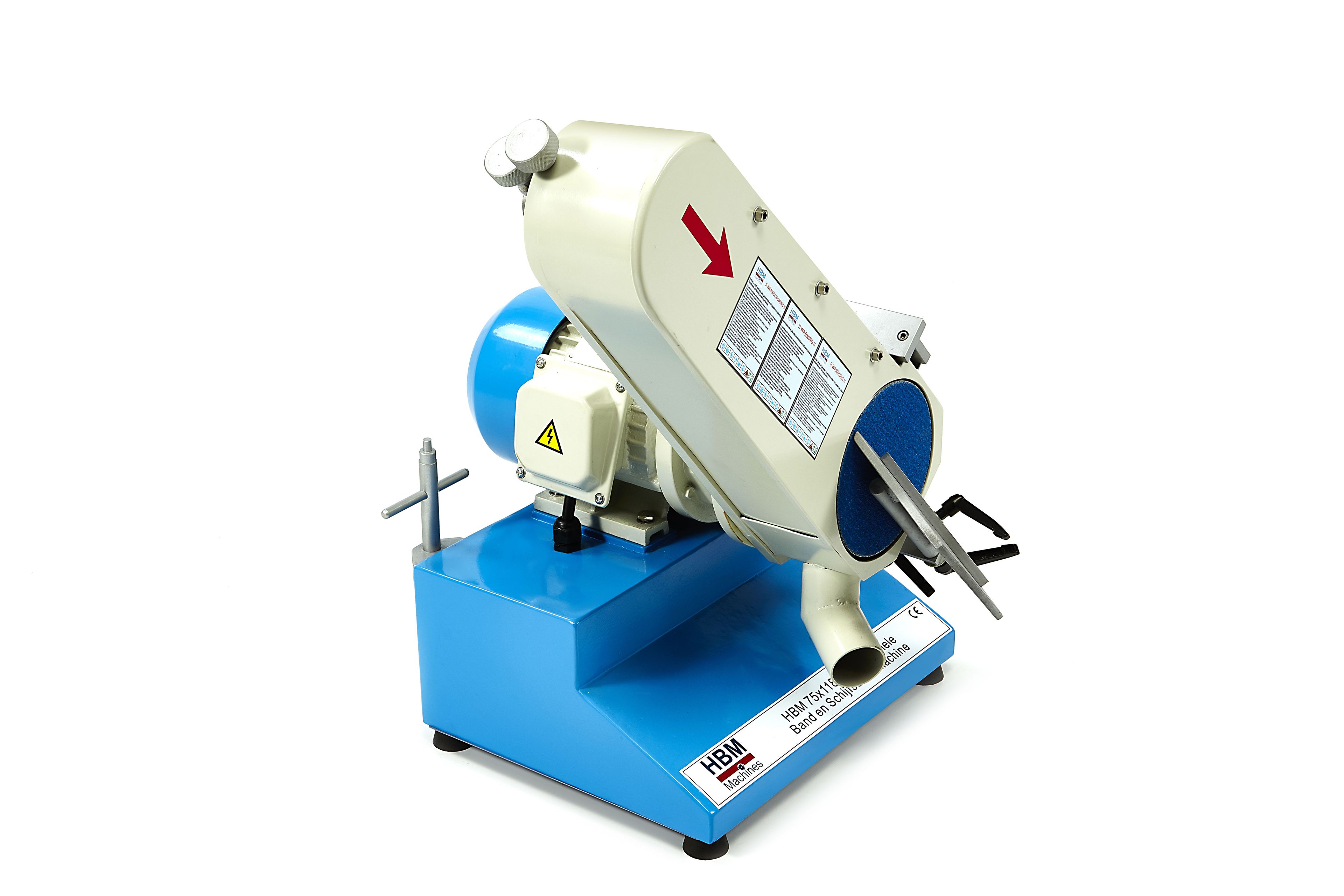 HBM Ponceuse professionnelle à bande et à disque 75 x 1180 Image 5