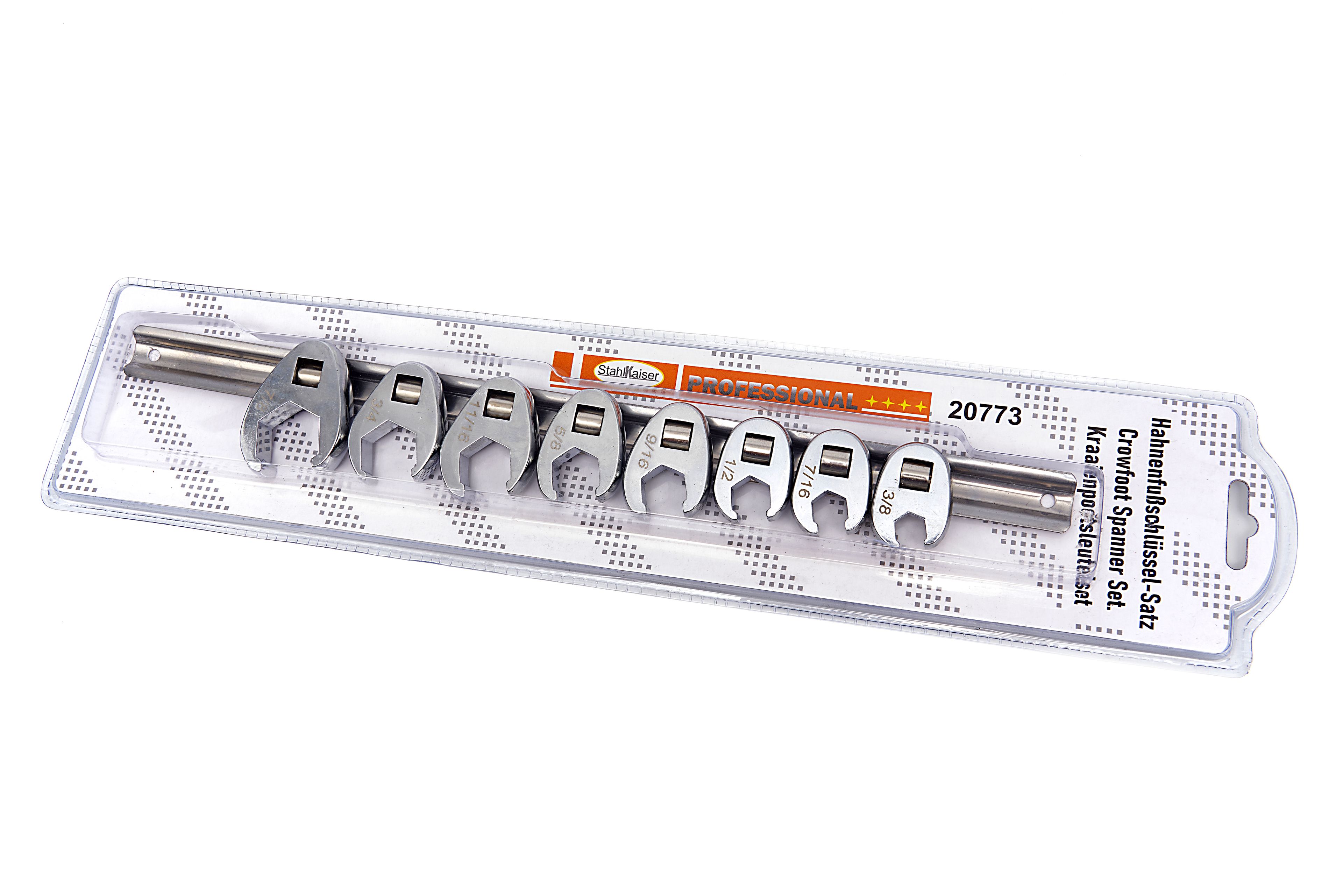 Stahlkaiser 8-teilige Brechstangen INCH mit 3/8inch Schnitt Image 5