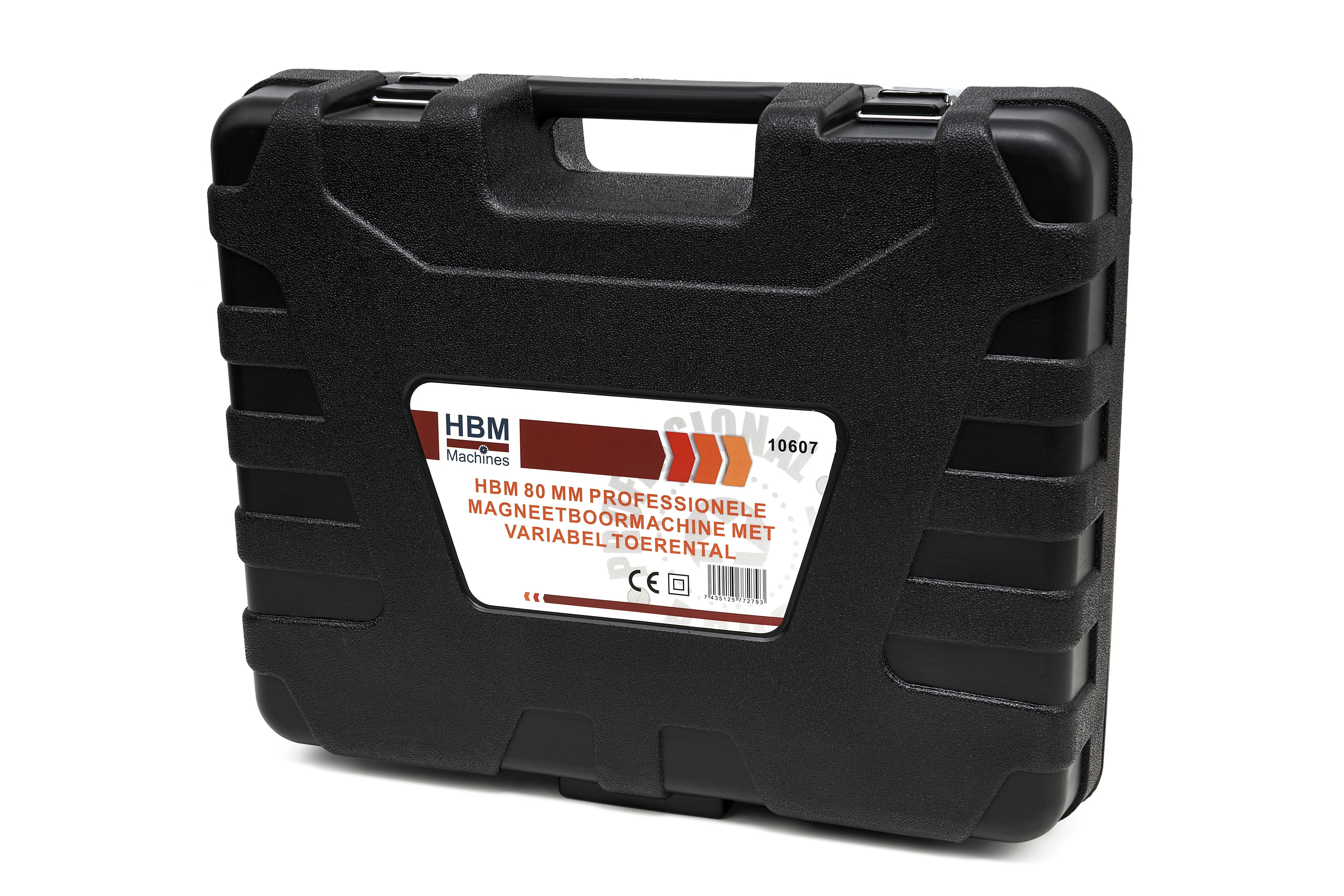 HBM 80 mm Professionele Magneetboormachine met Variabel Toerental Image 14