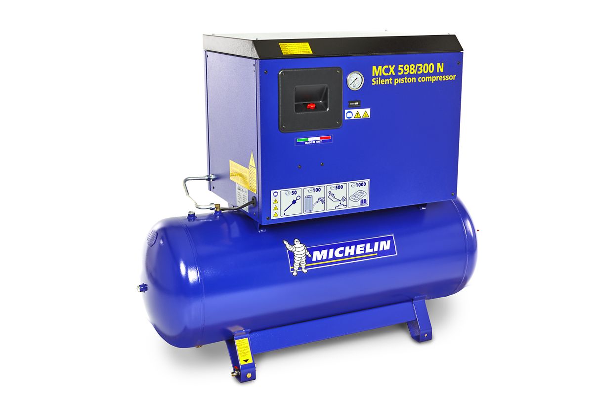 Michelin Compresor insonorizado 5.5 HP 270 litros MCX 598/300 N