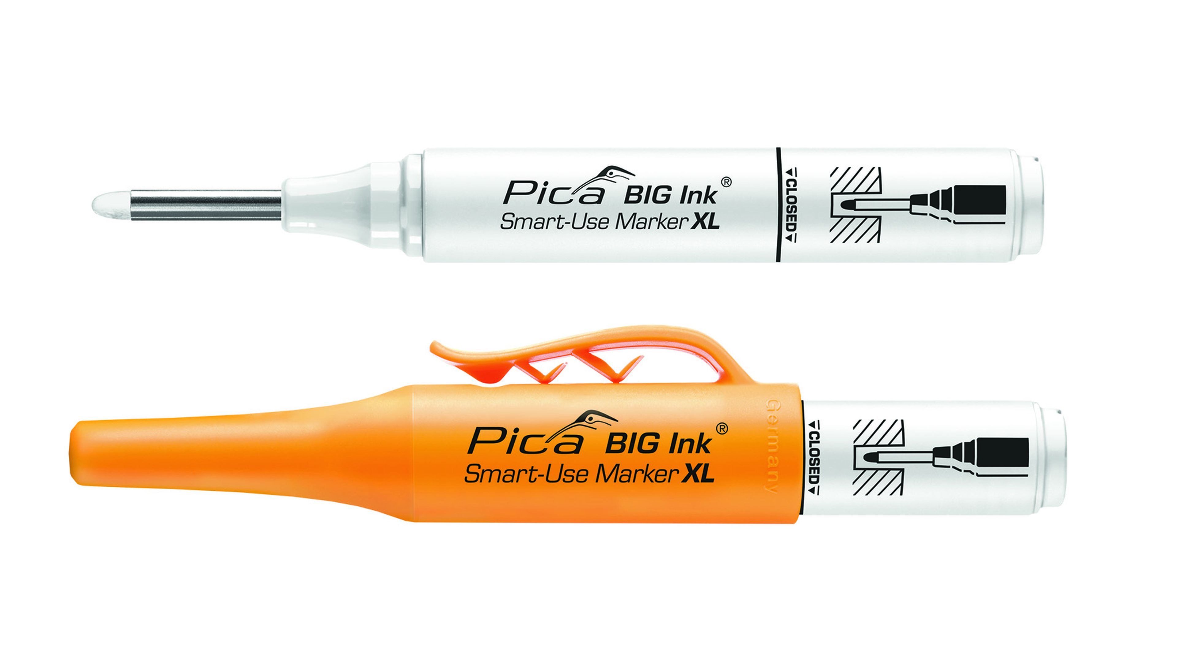 Pica 7052 BIG Ink Markeerstift XL wit Image 3