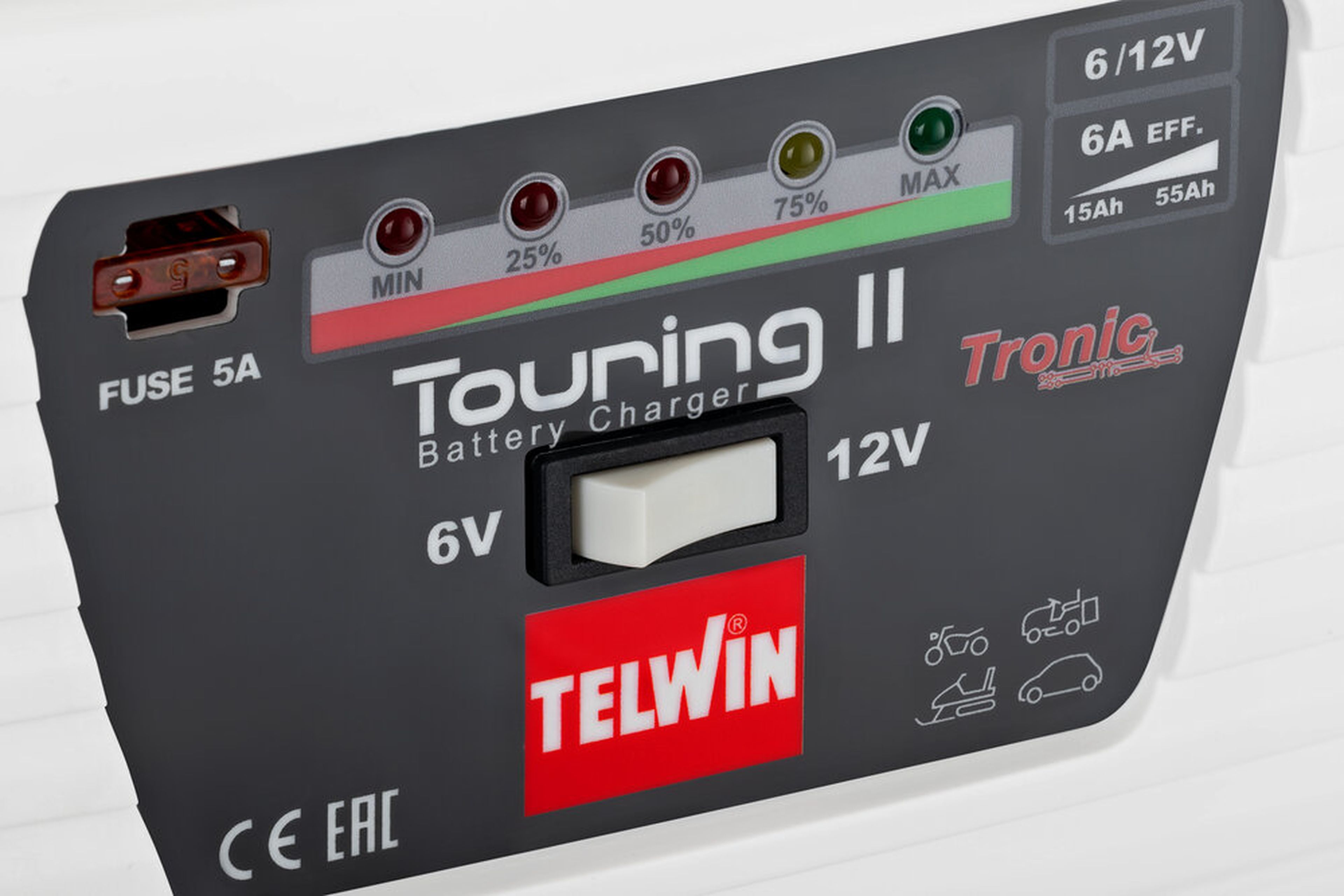 Telwin acculader Touring 11 230V 6V/12V Image 4