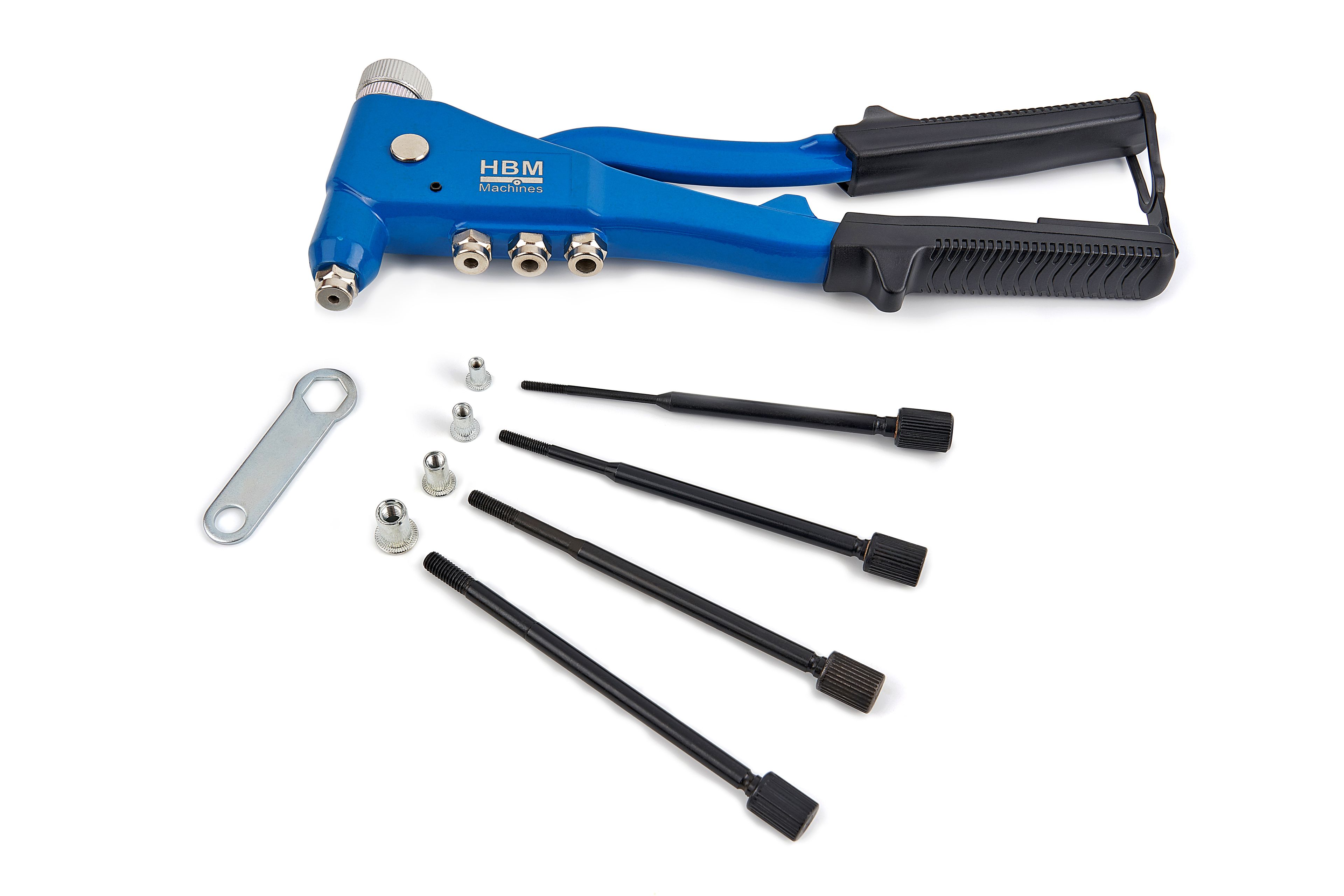 HBM 106 Delige Blindklinktangset in Koffer M3 - M6 Image 2