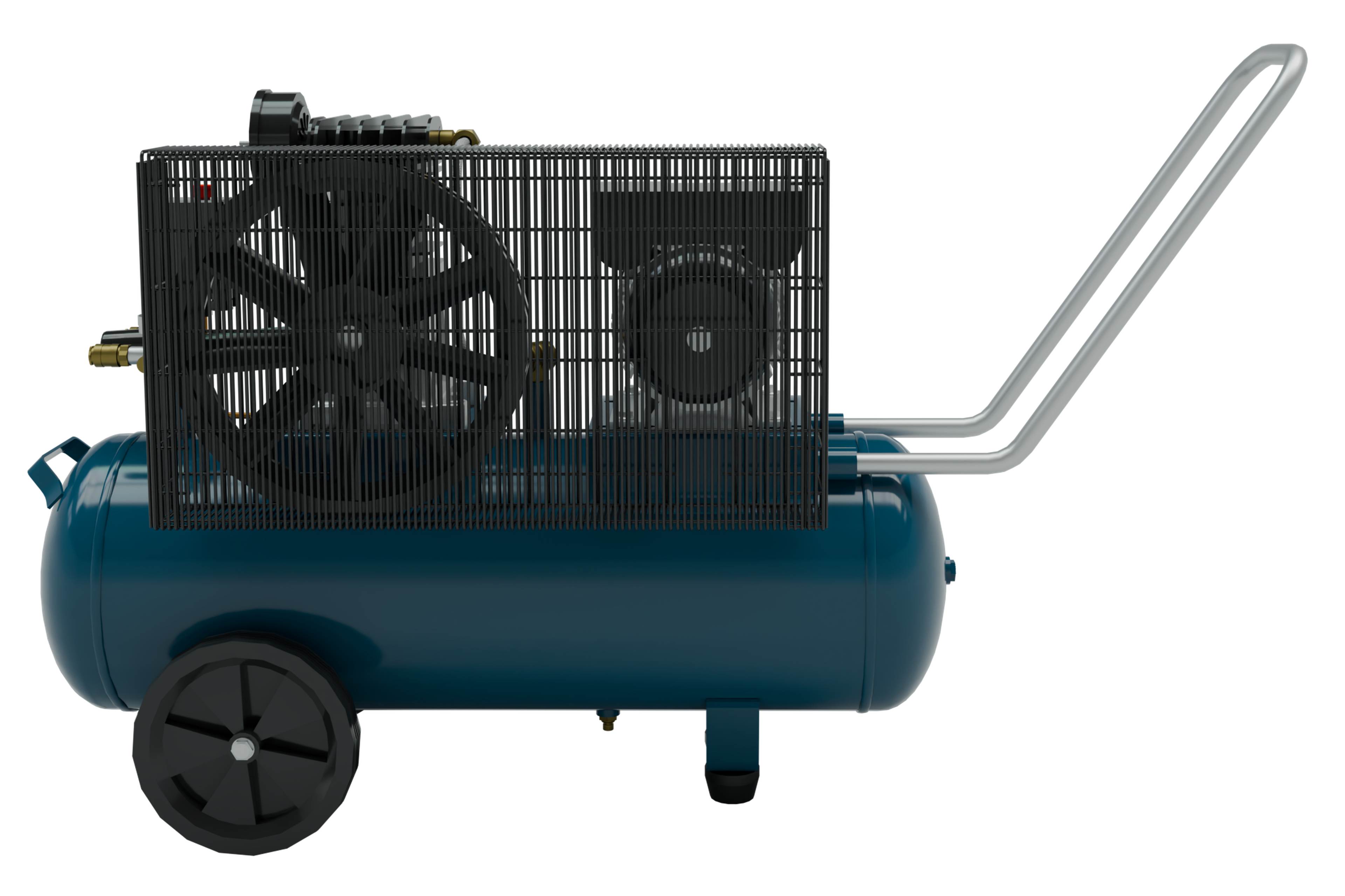 HBM snaaraangedreven compressor 50 liter Image 5