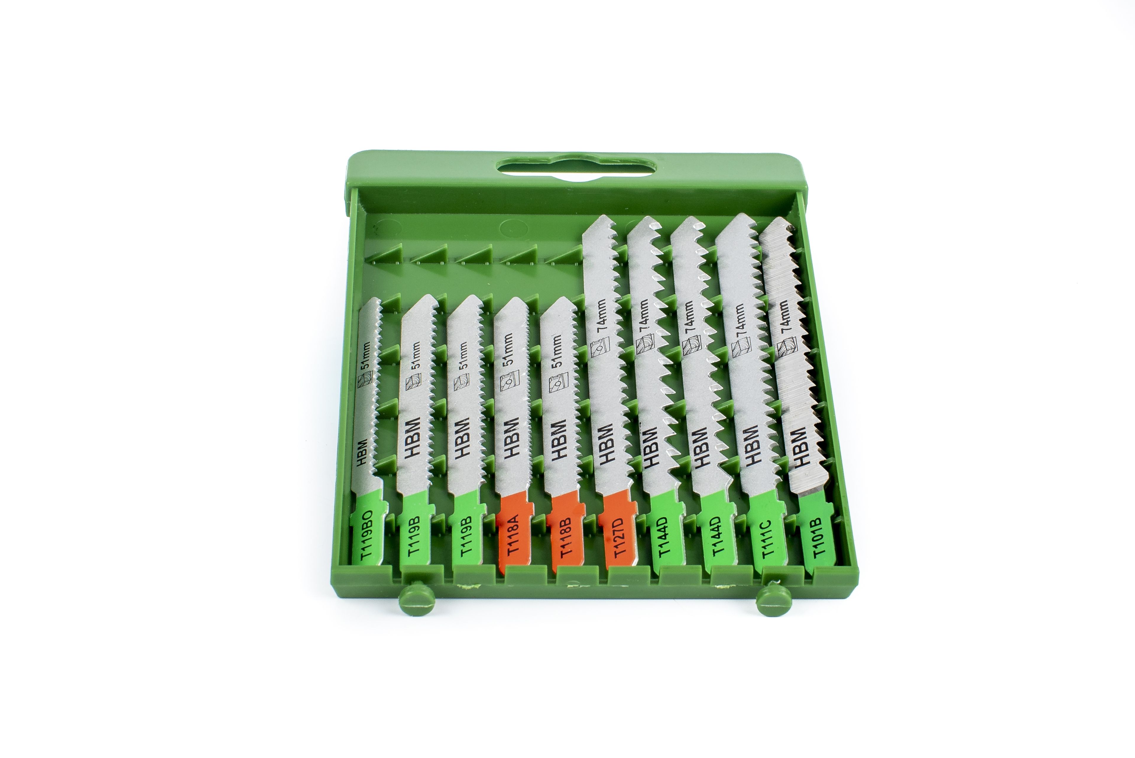 HBM 10 Delige Professionele Decoupeerzaagbladenset Image 2