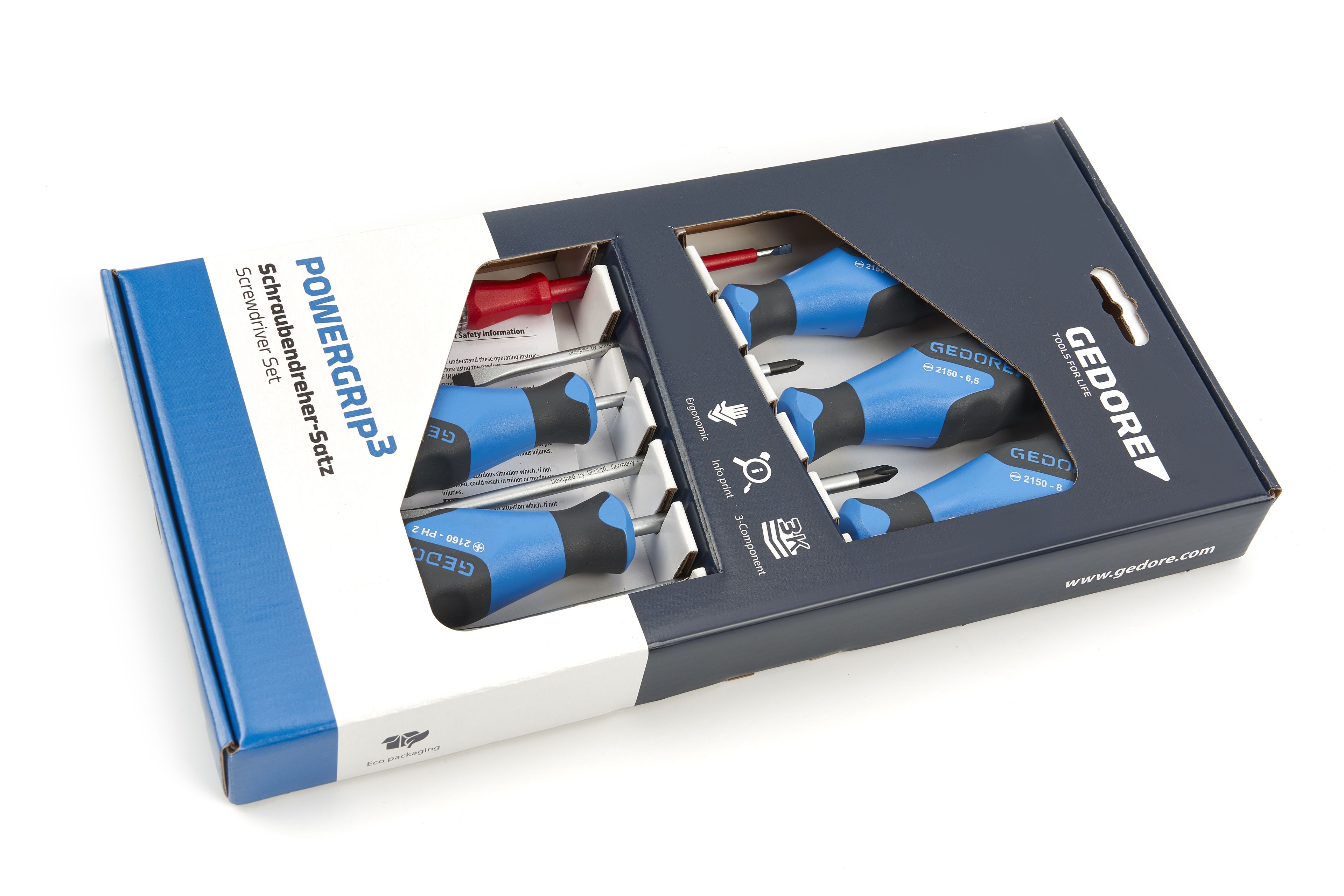 Gedore C 2150-60 PH-06 Century 6-delige Schroevendraaierset - 3106411 Image 4