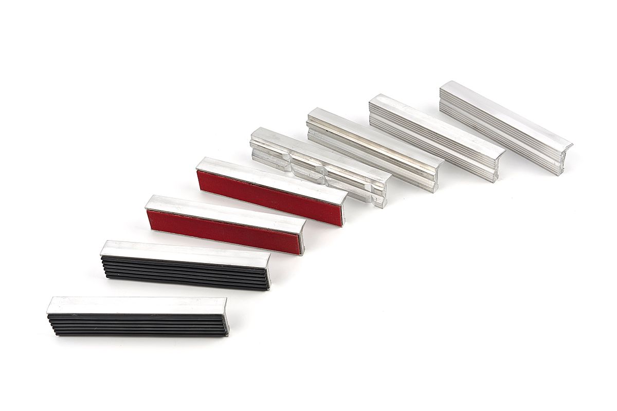 HBM 4 Piezas Conjuntos de Adaptadores de Aluminio para el Tornillo de Banco