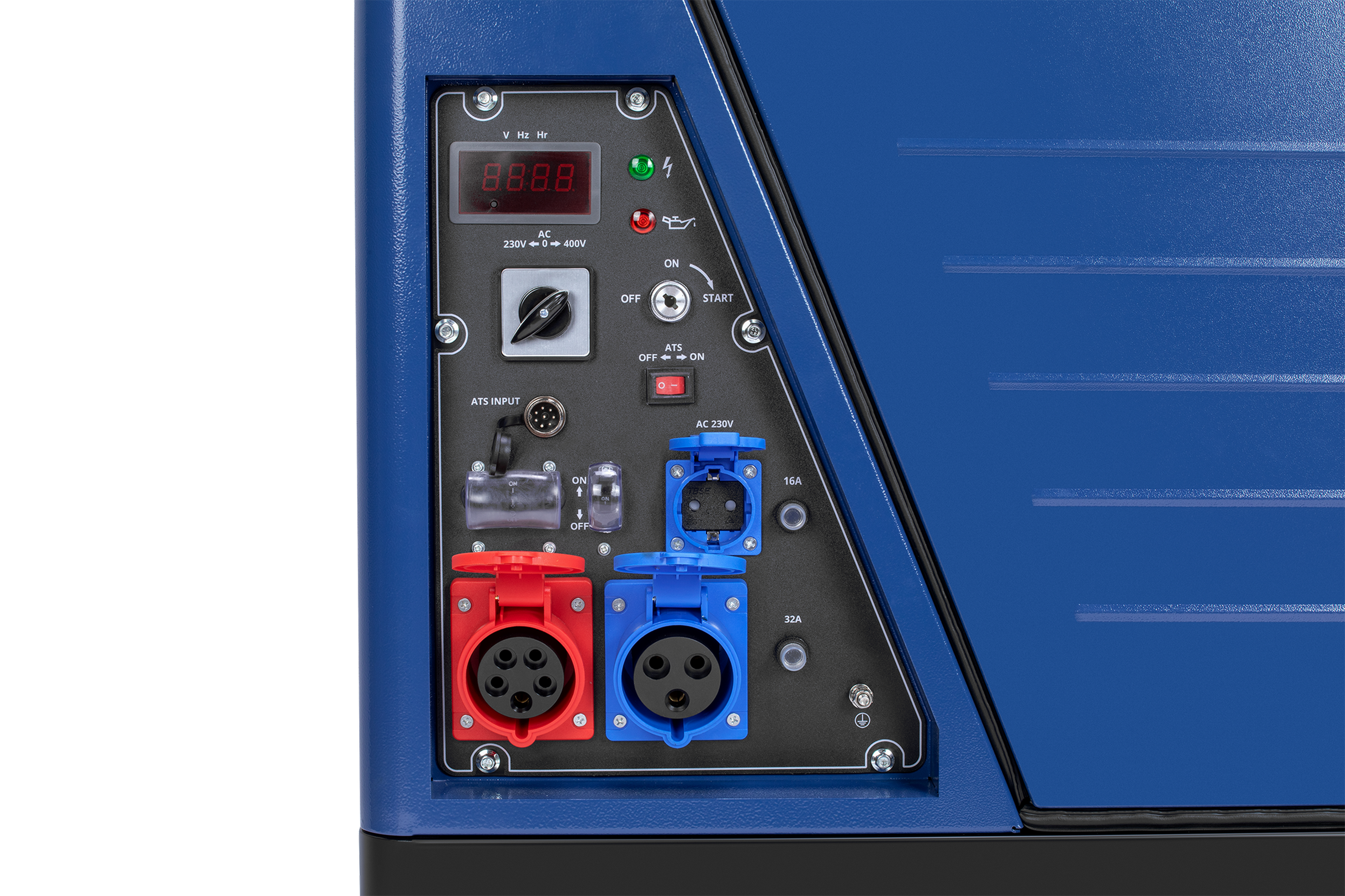 HBM générateur diesel avec moteur diesel de 733 cm³ 230V/400V 8500W Image 7
