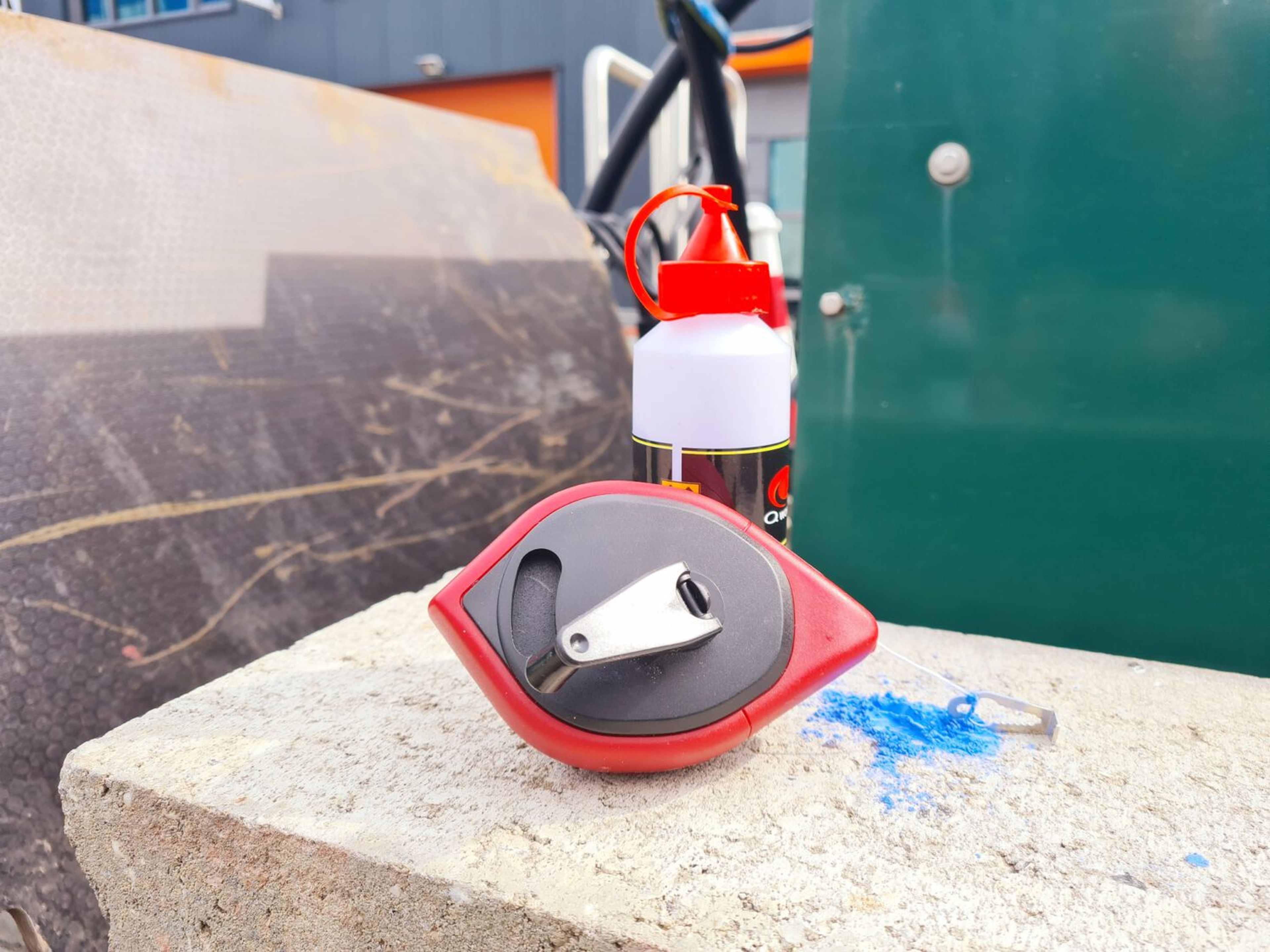 TPI; Slaglijnmolen set, ABS ovale dichte behuizing, incl. 180gr kalkpot, Industriele uitvoering Image 3