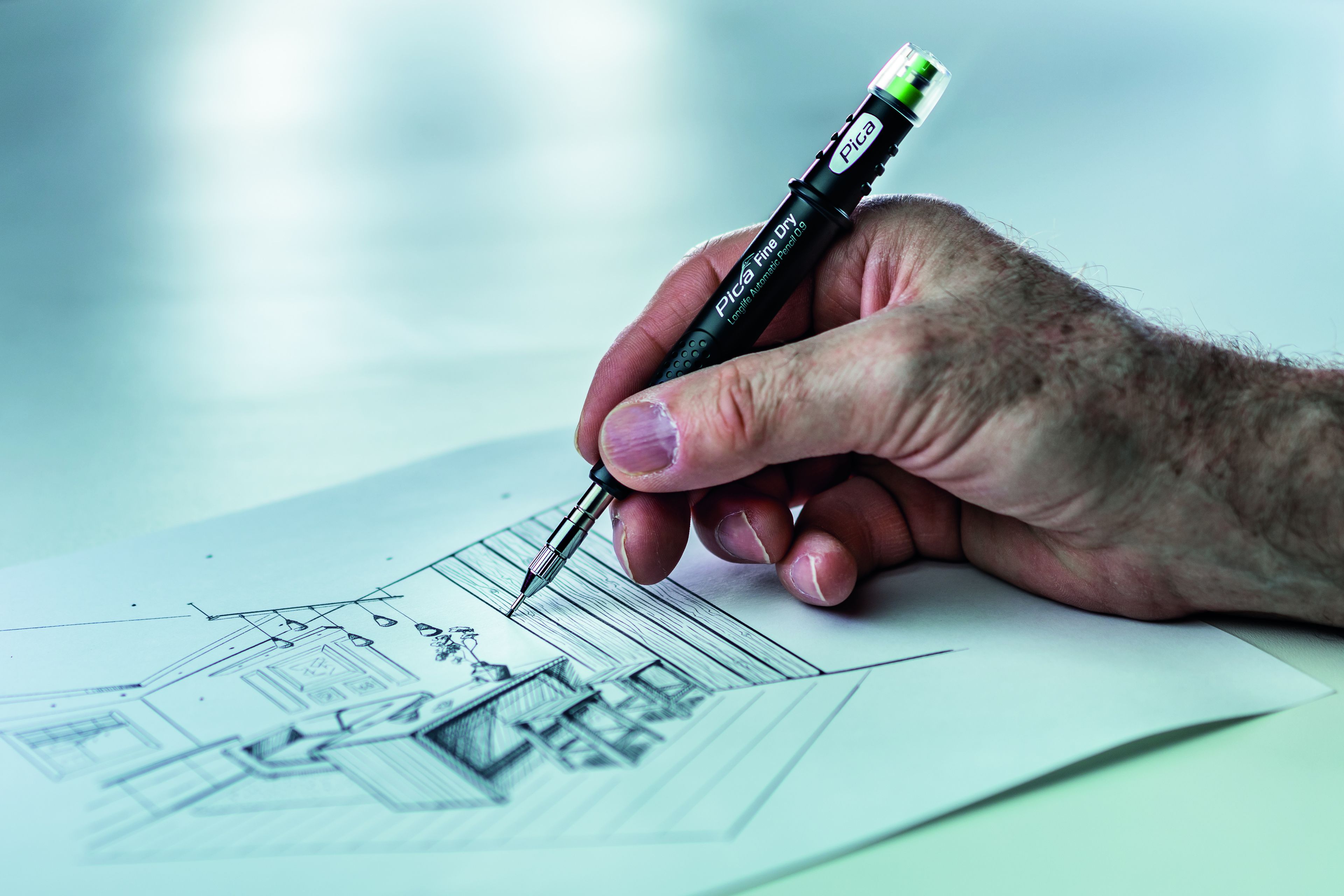 Pica 7070 Fine Dry Markeerpotlood Image 9