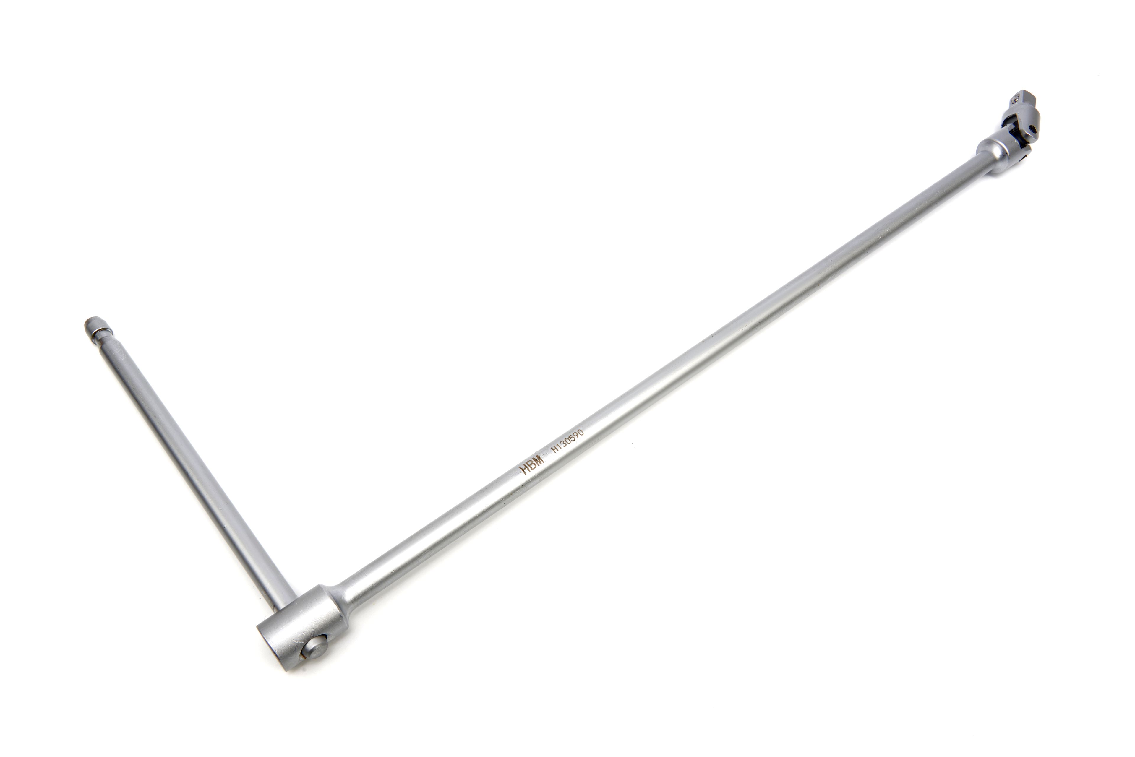 Llaves T de HBM Extra Largas con Articulación Cardán de 400 mm con Toma 3/8 pulgada Image 2